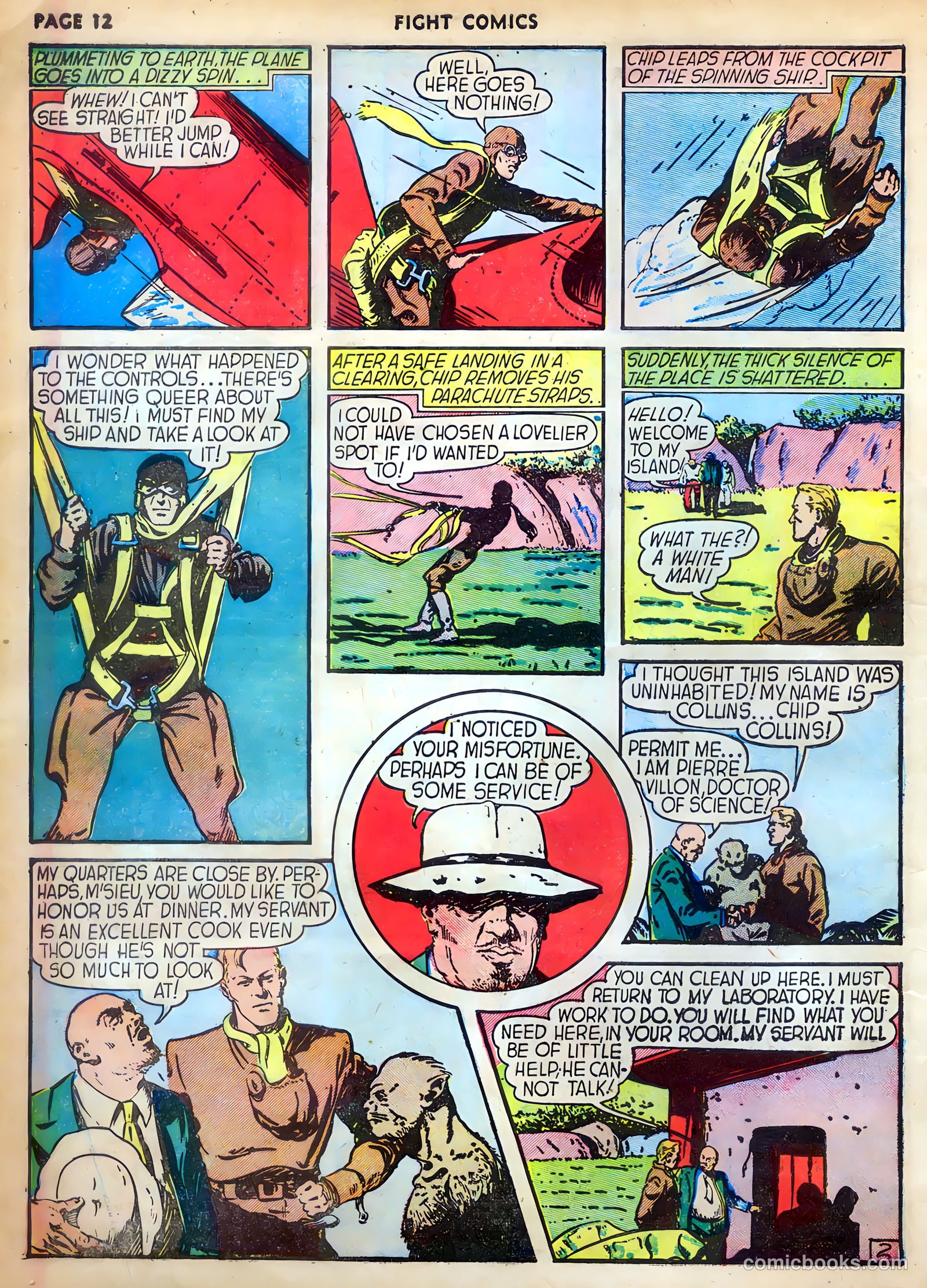 Fight Comics #8 — page 14 of 68