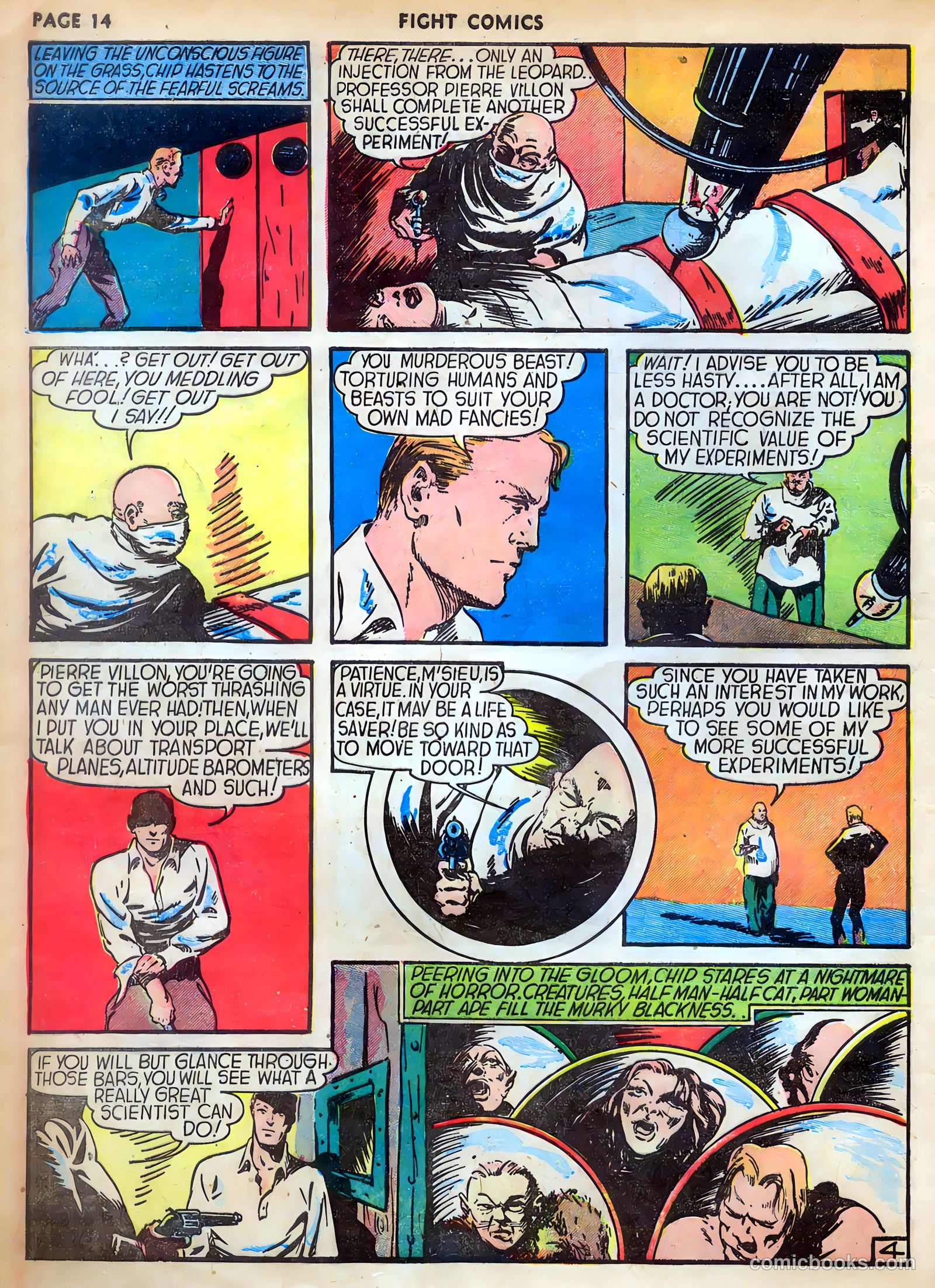 Fight Comics #8 — page 16 of 68