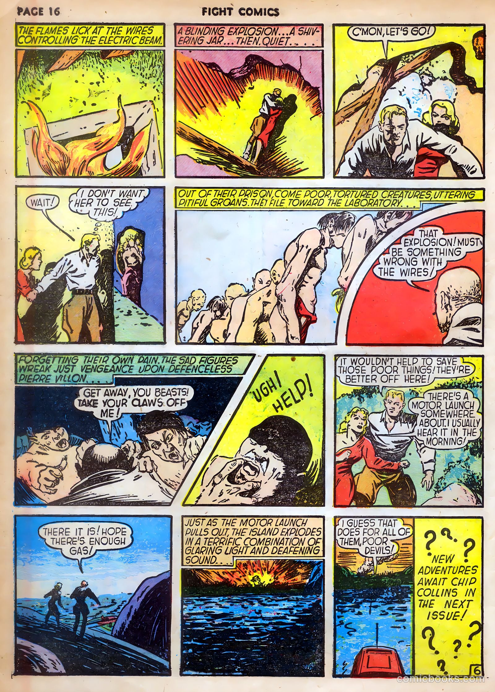 Fight Comics #8 — page 18 of 68