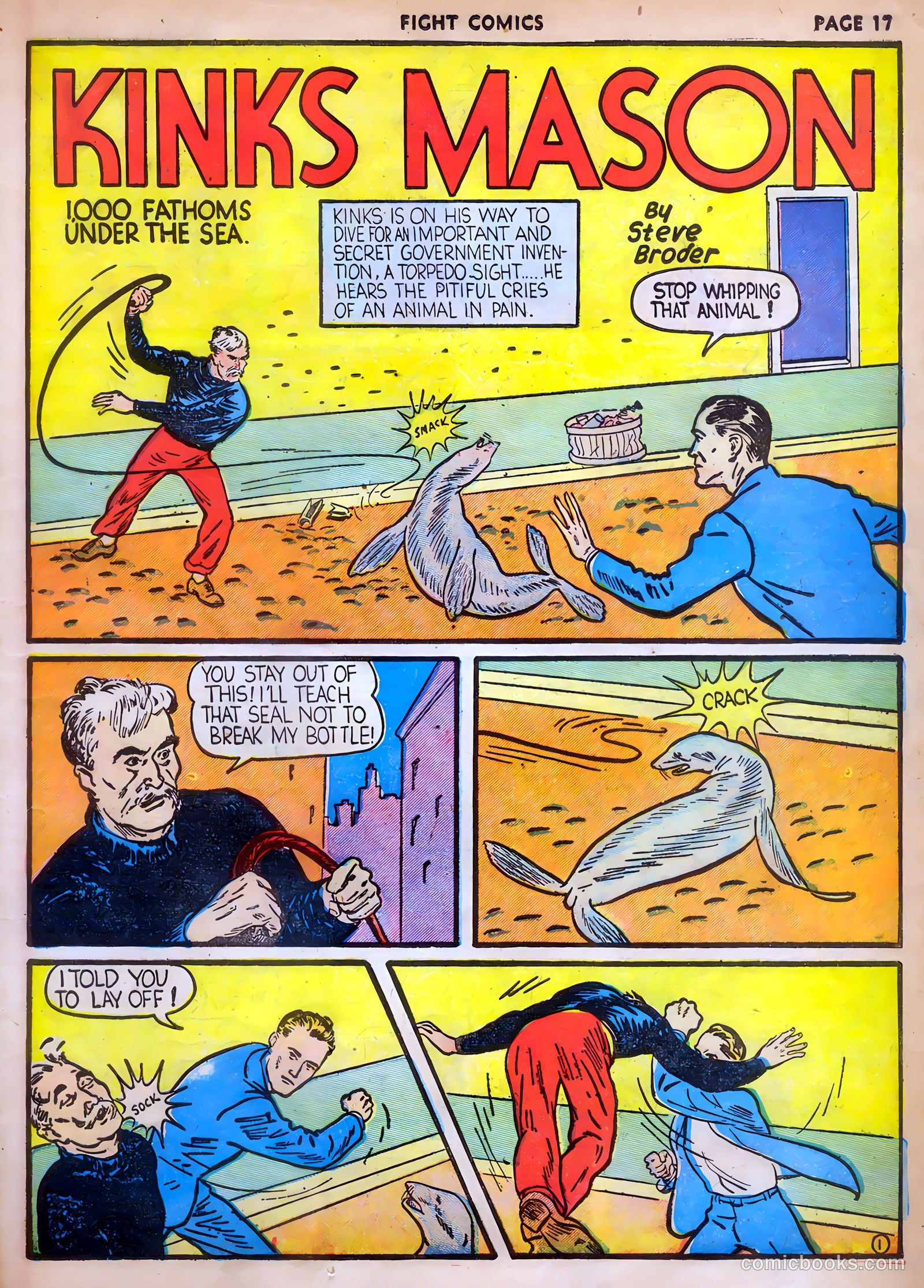Fight Comics #8 — page 19 of 68