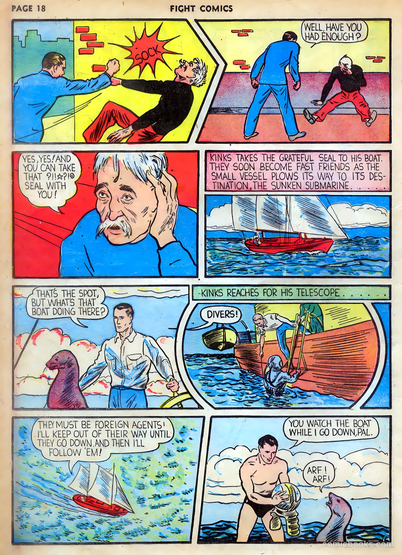 Fight Comics #8 — page 20 of 68
