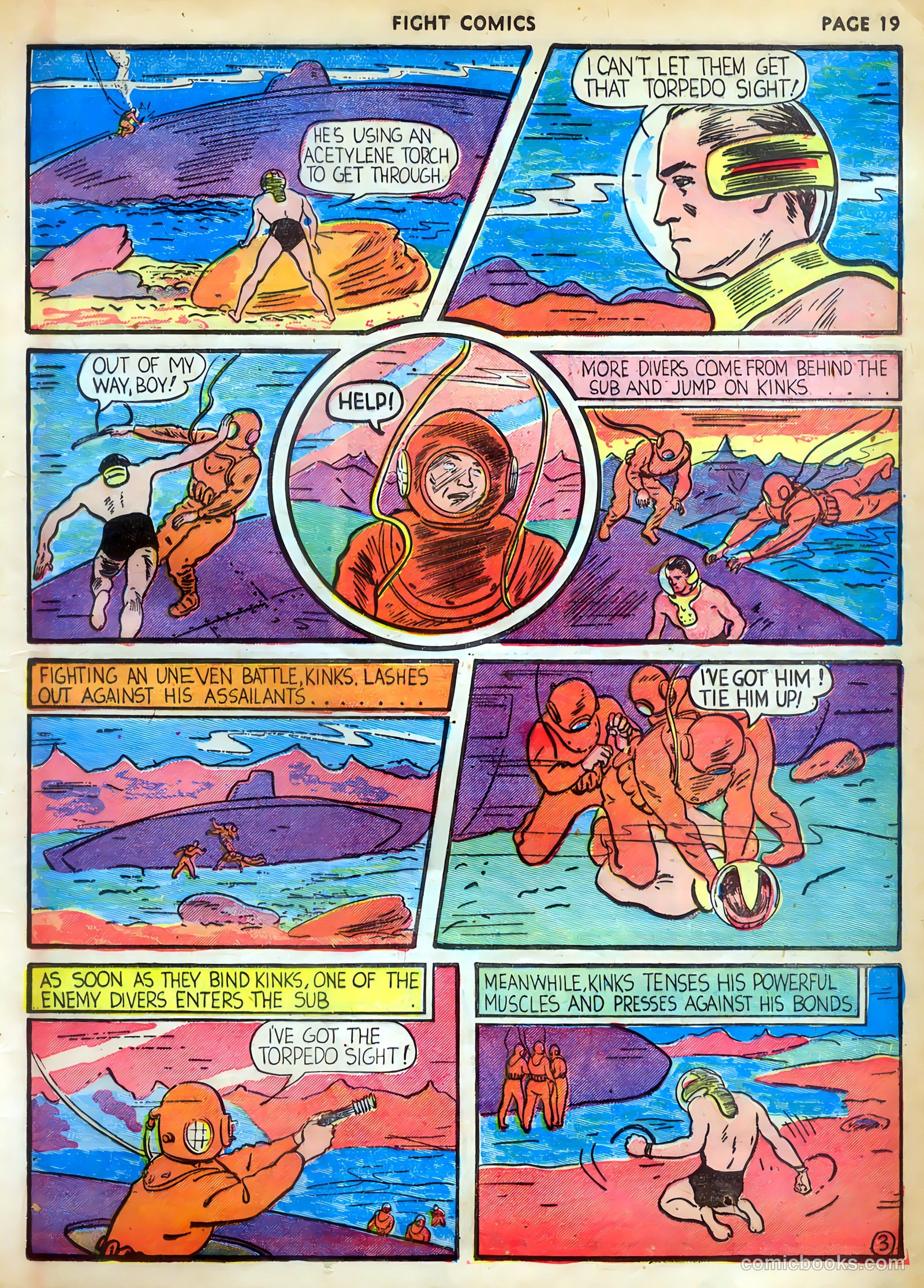 Fight Comics #8 — page 21 of 68