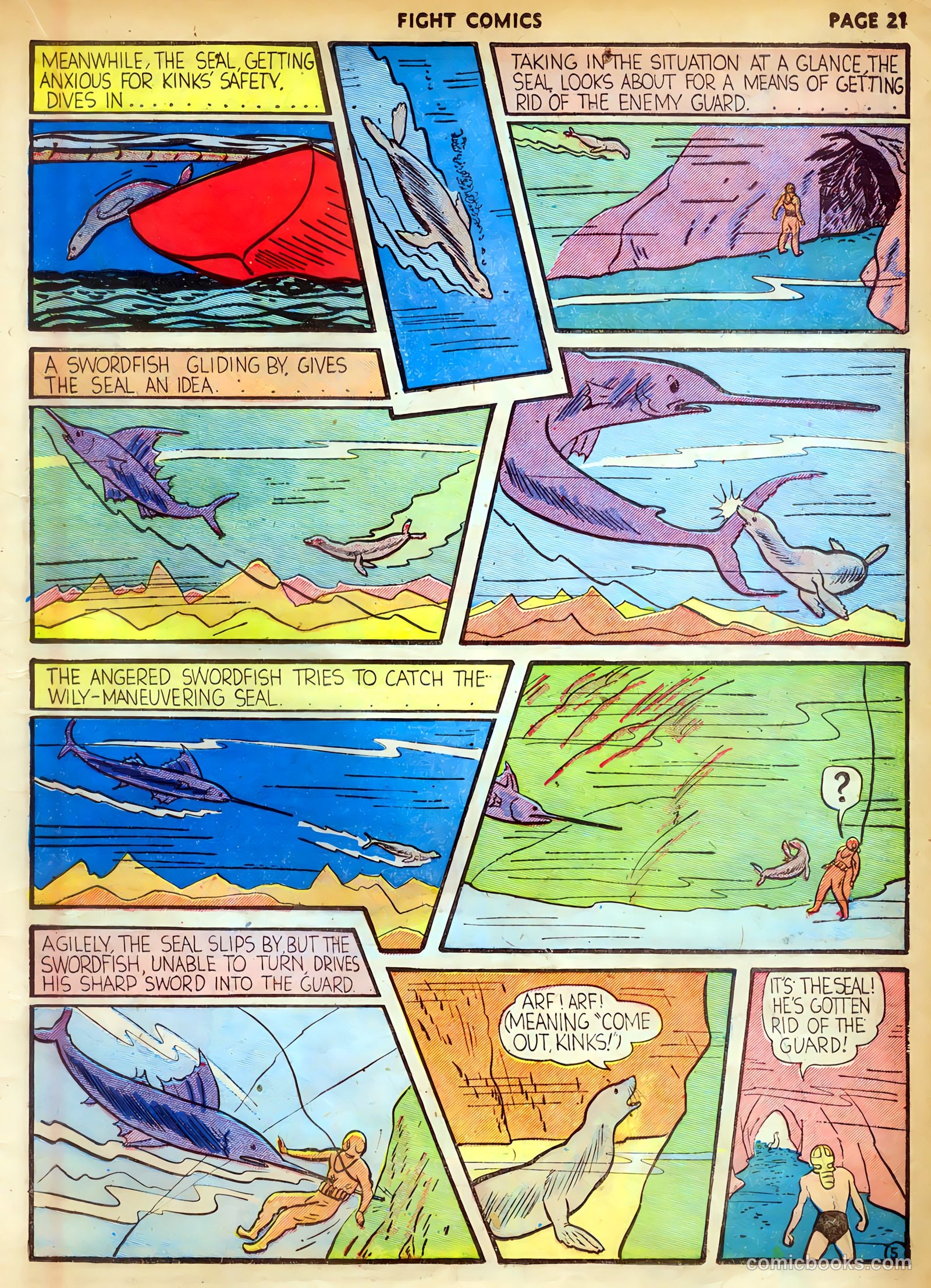 Fight Comics #8 — page 23 of 68