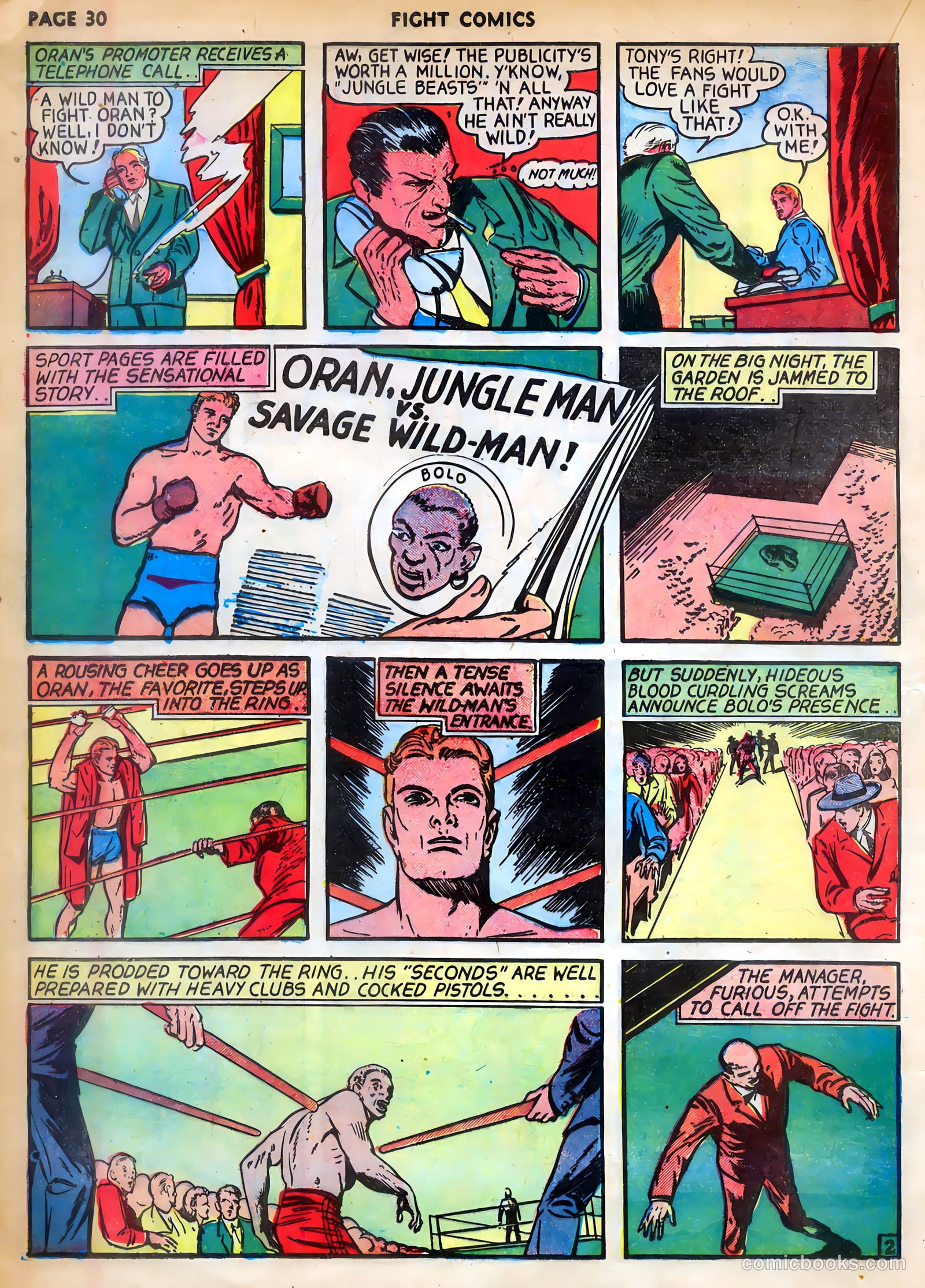 Fight Comics #8 — page 32 of 68