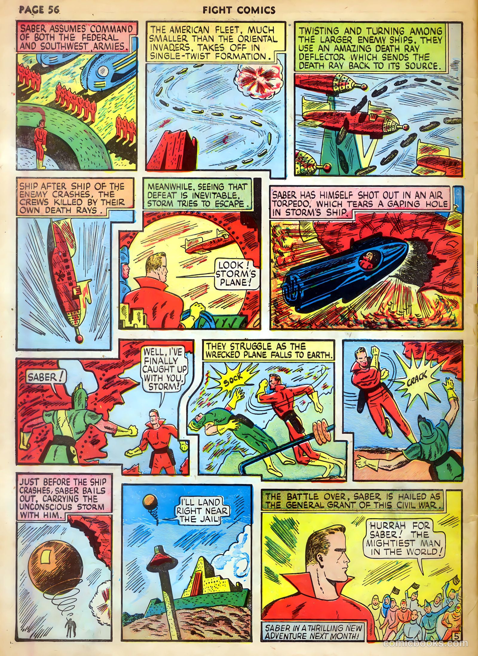 Fight Comics #8 — page 58 of 68