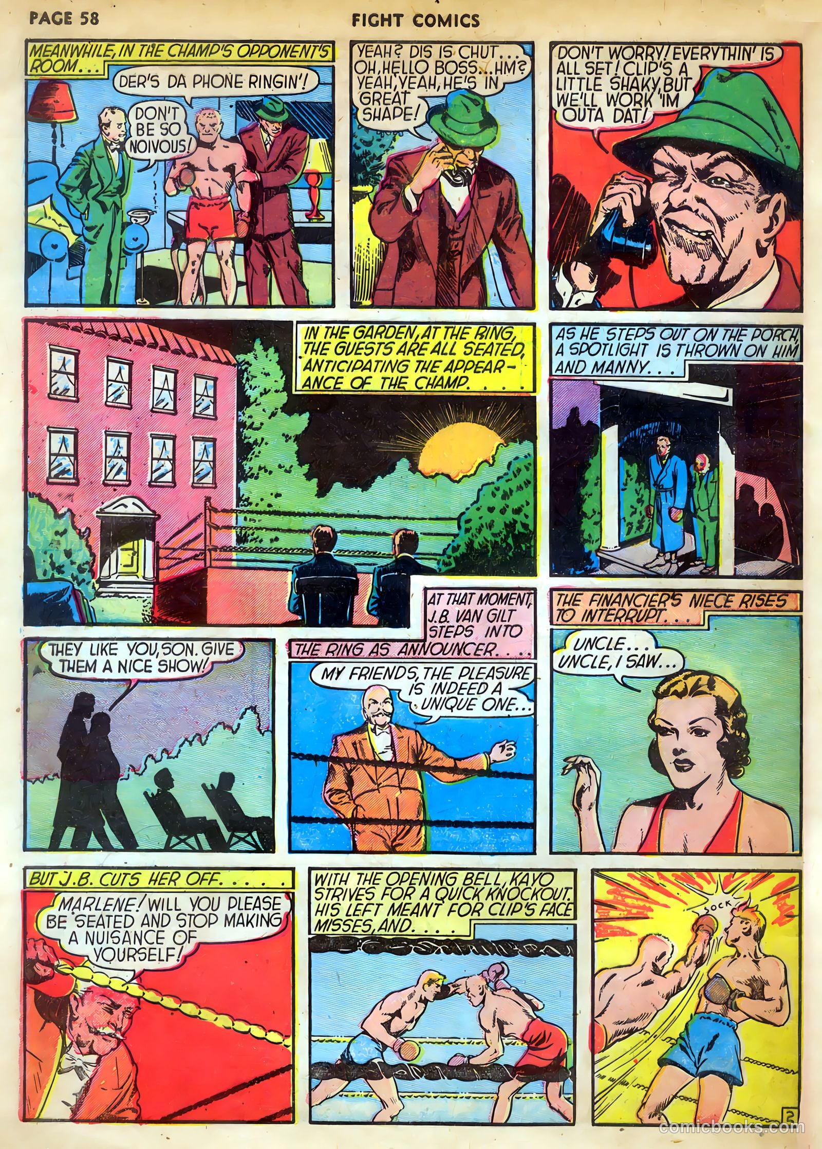 Fight Comics #8 — page 60 of 68