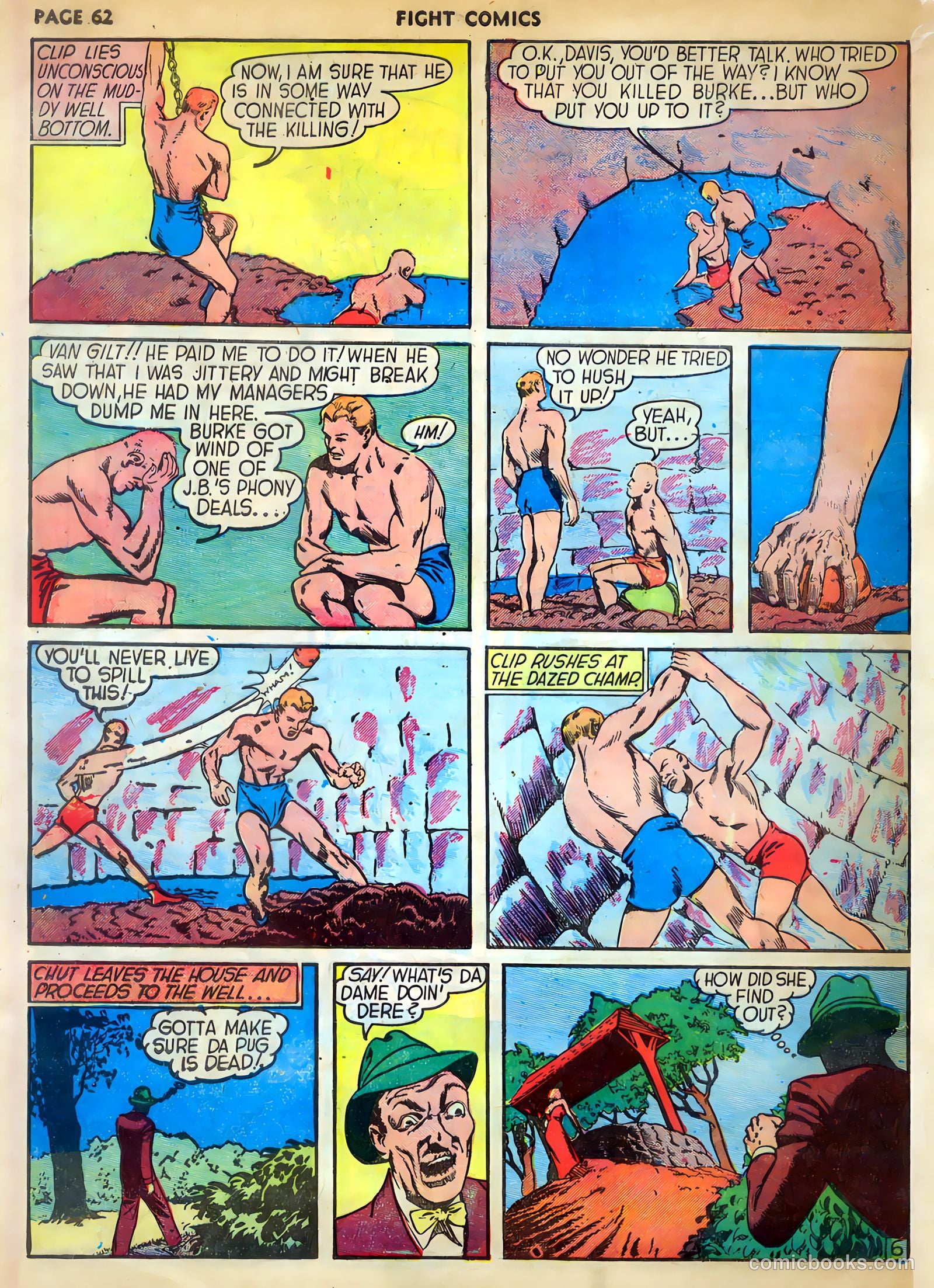 Fight Comics #8 — page 64 of 68