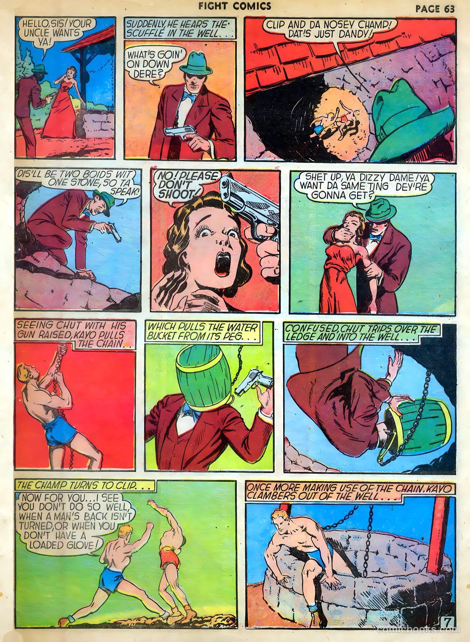 Fight Comics #8 — page 65 of 68