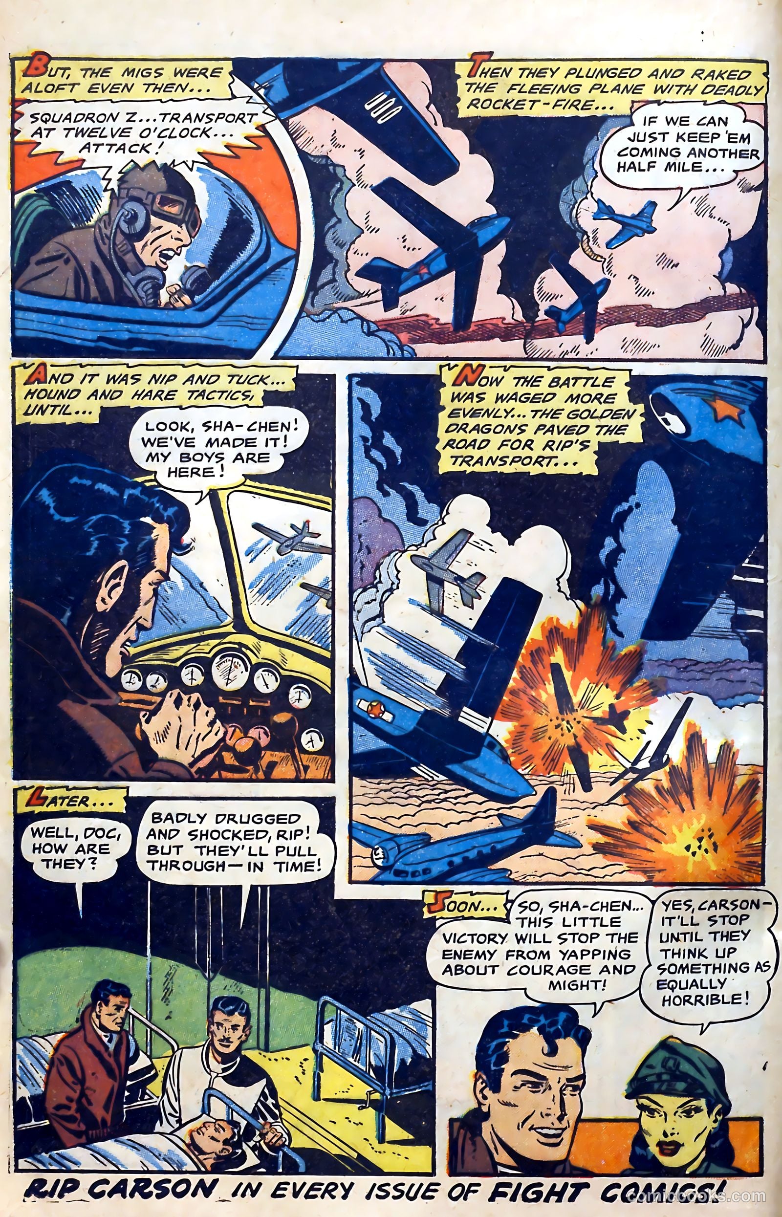 Fight Comics #81 — page 8 of 36
