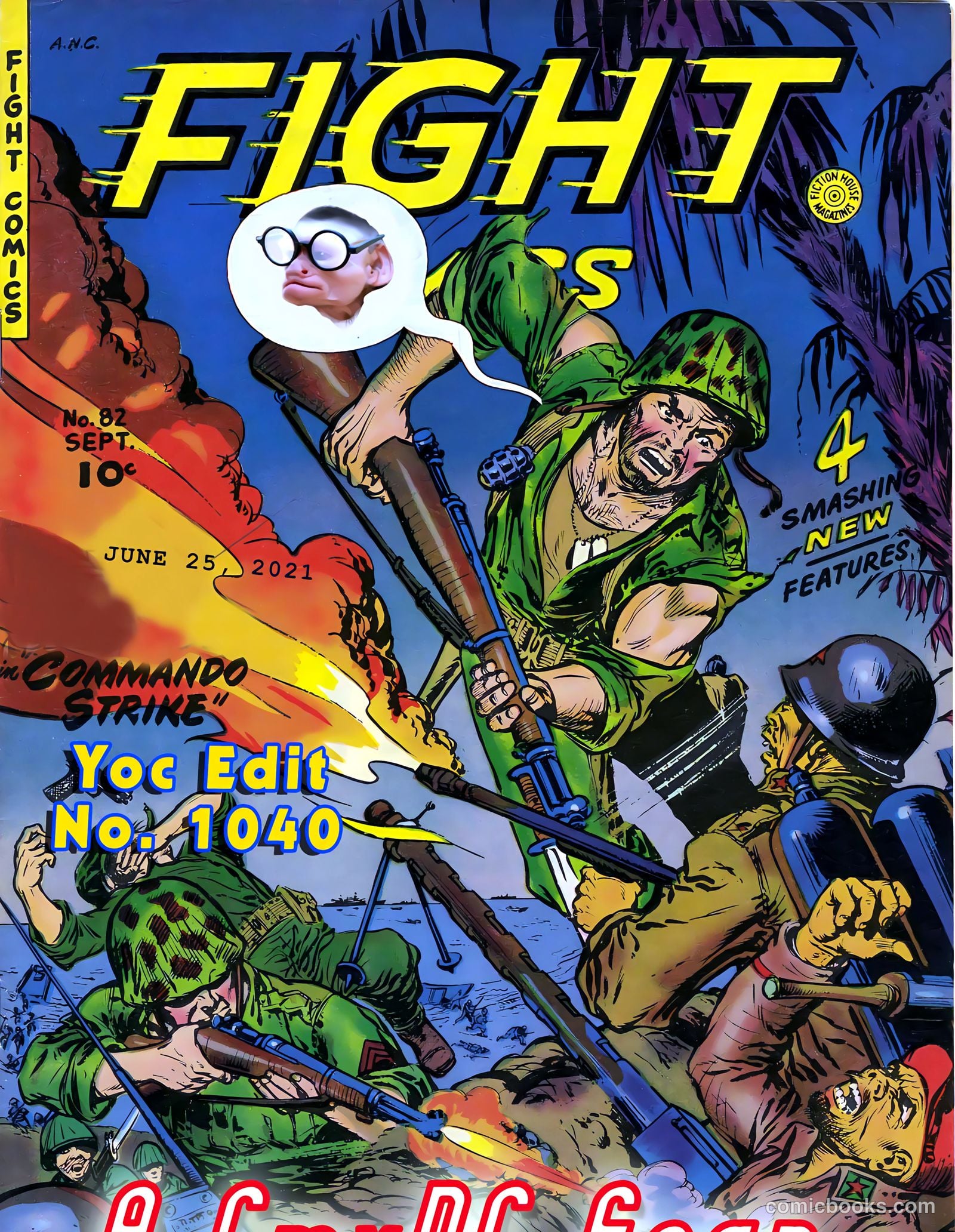 Fight Comics #82 — page 37 of 37