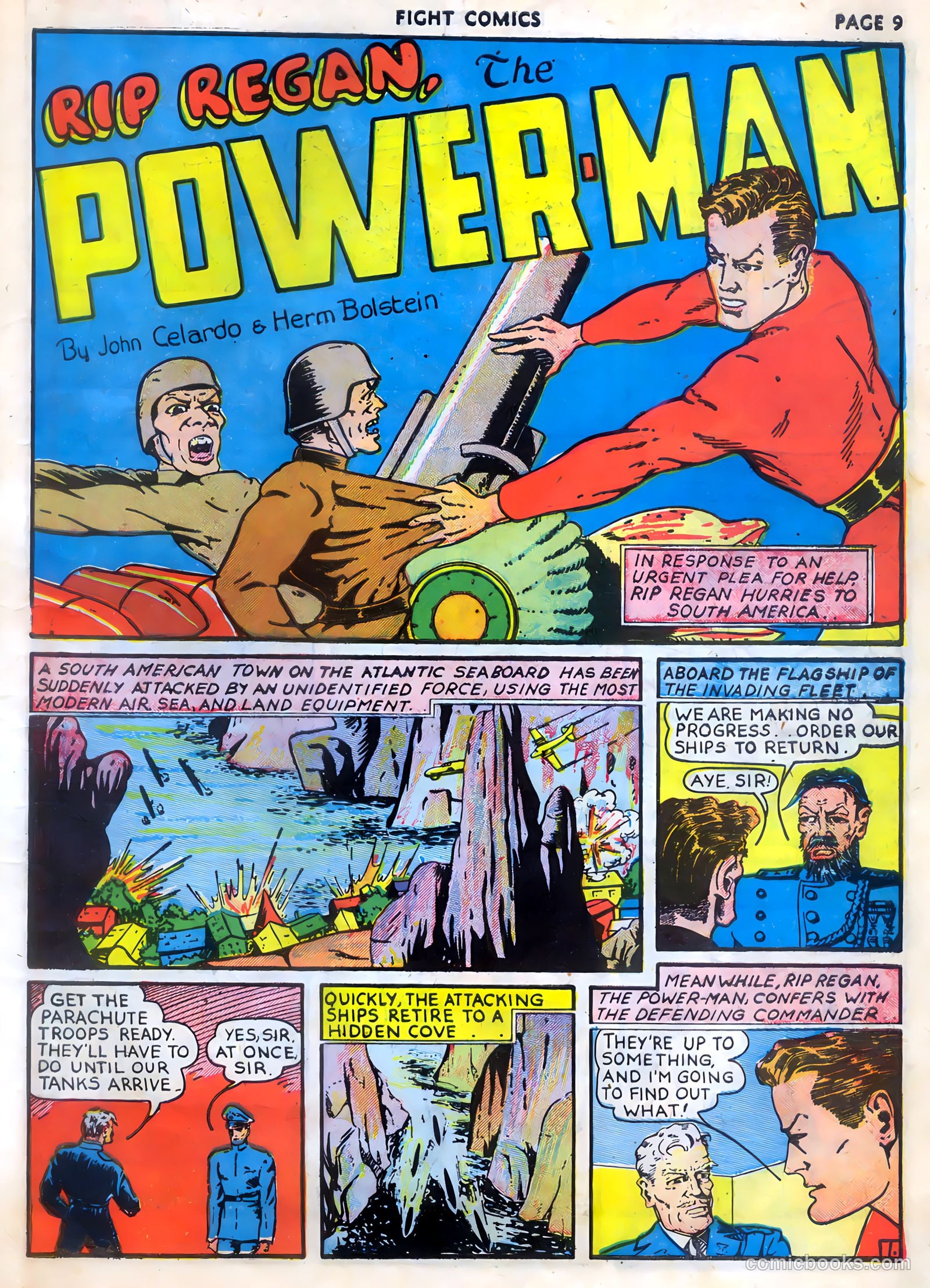 Fight Comics #9 — page 11 of 68