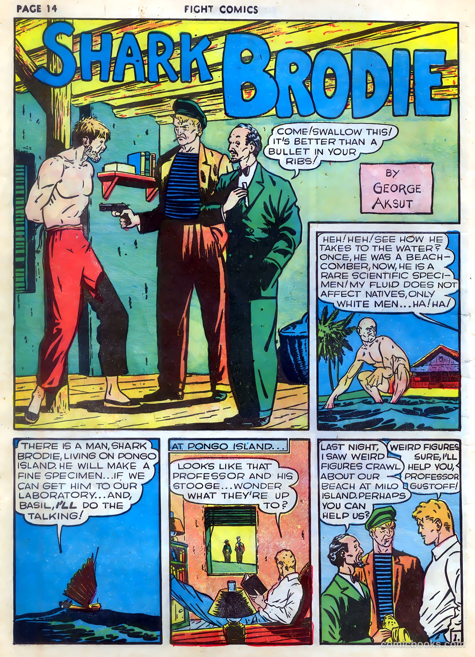 Fight Comics #9 — page 16 of 68