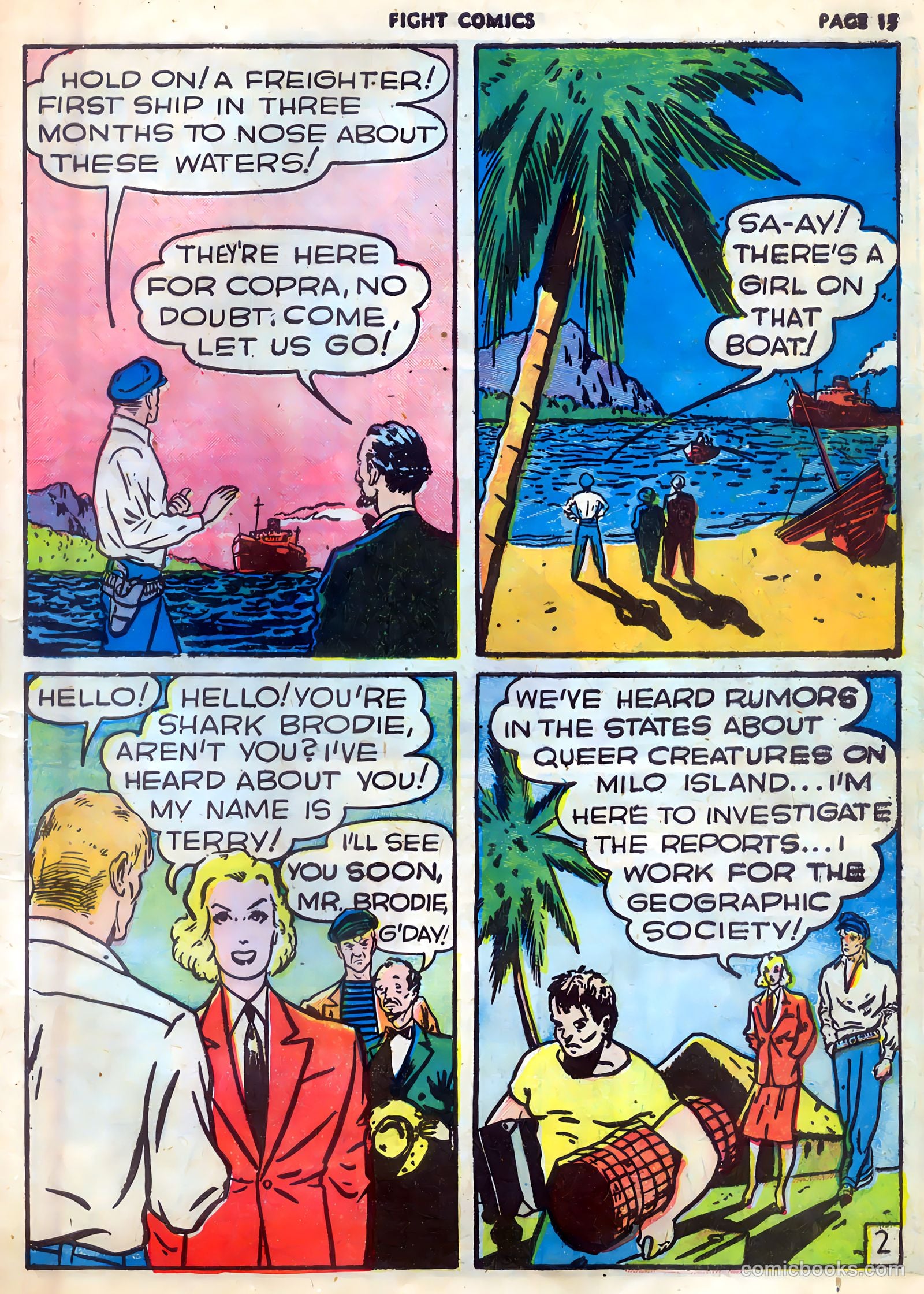 Fight Comics #9 — page 17 of 68