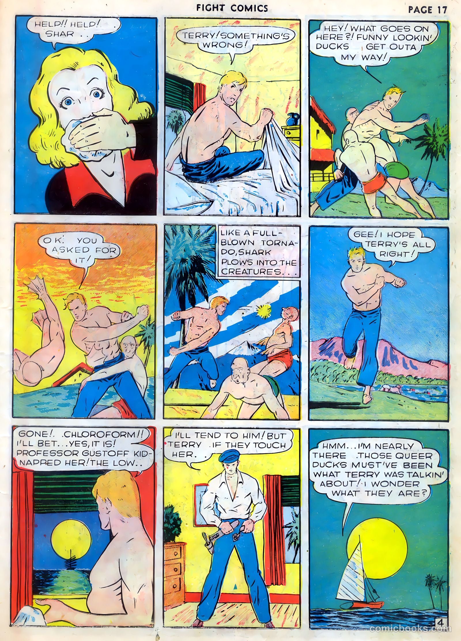 Fight Comics #9 — page 19 of 68