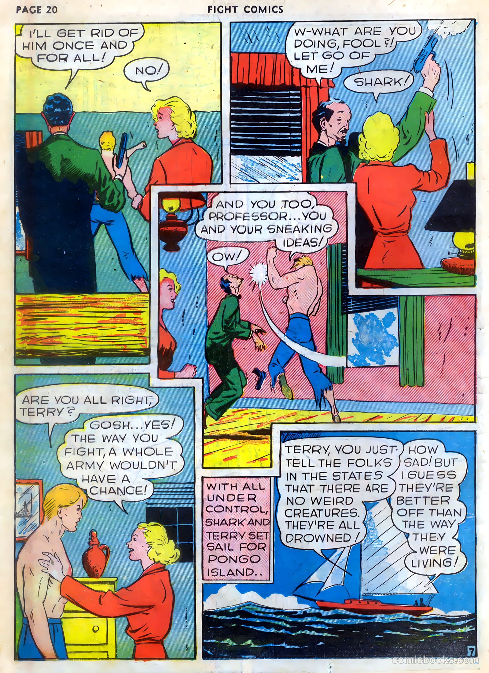 Fight Comics #9 — page 22 of 68