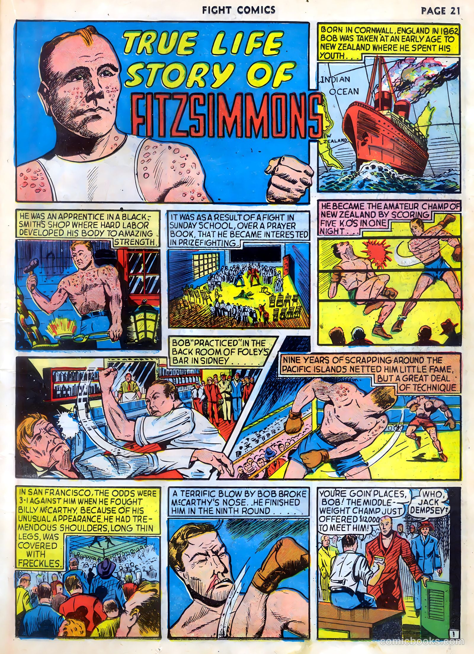Fight Comics #9 — page 23 of 68