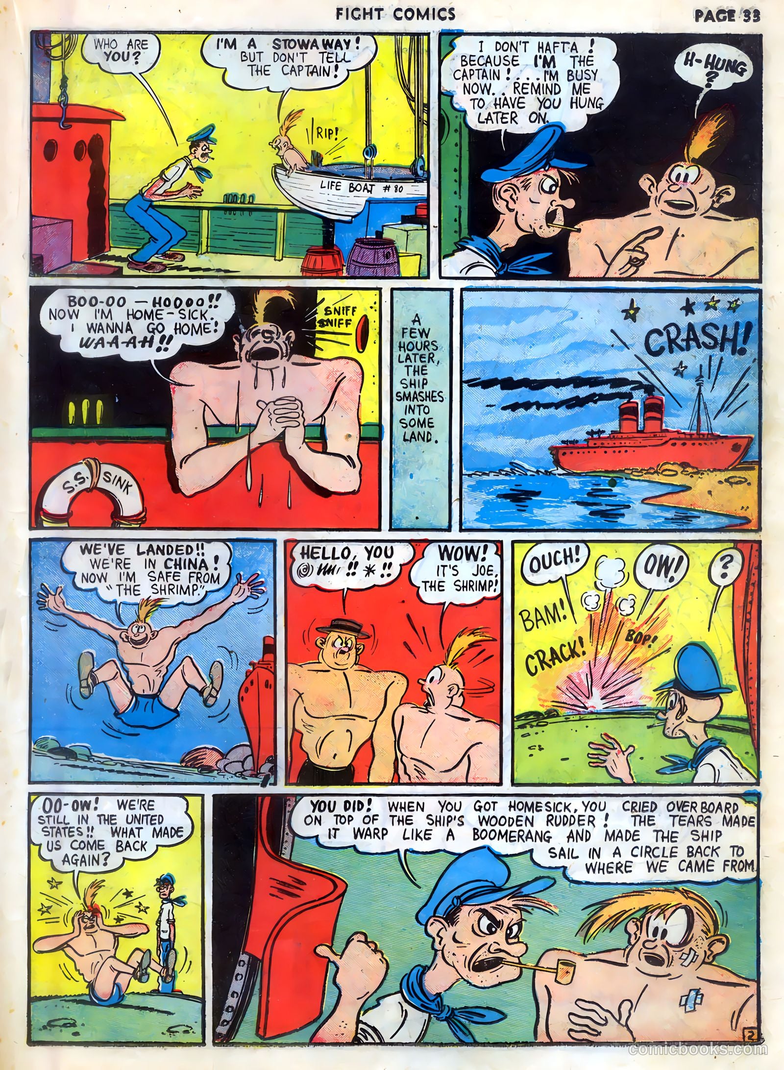 Fight Comics #9 — page 35 of 68