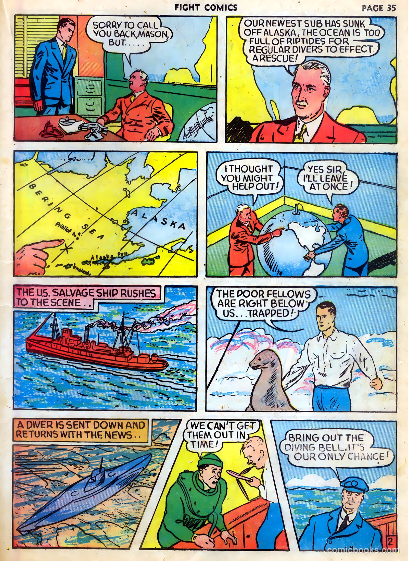 Fight Comics #9 — page 37 of 68