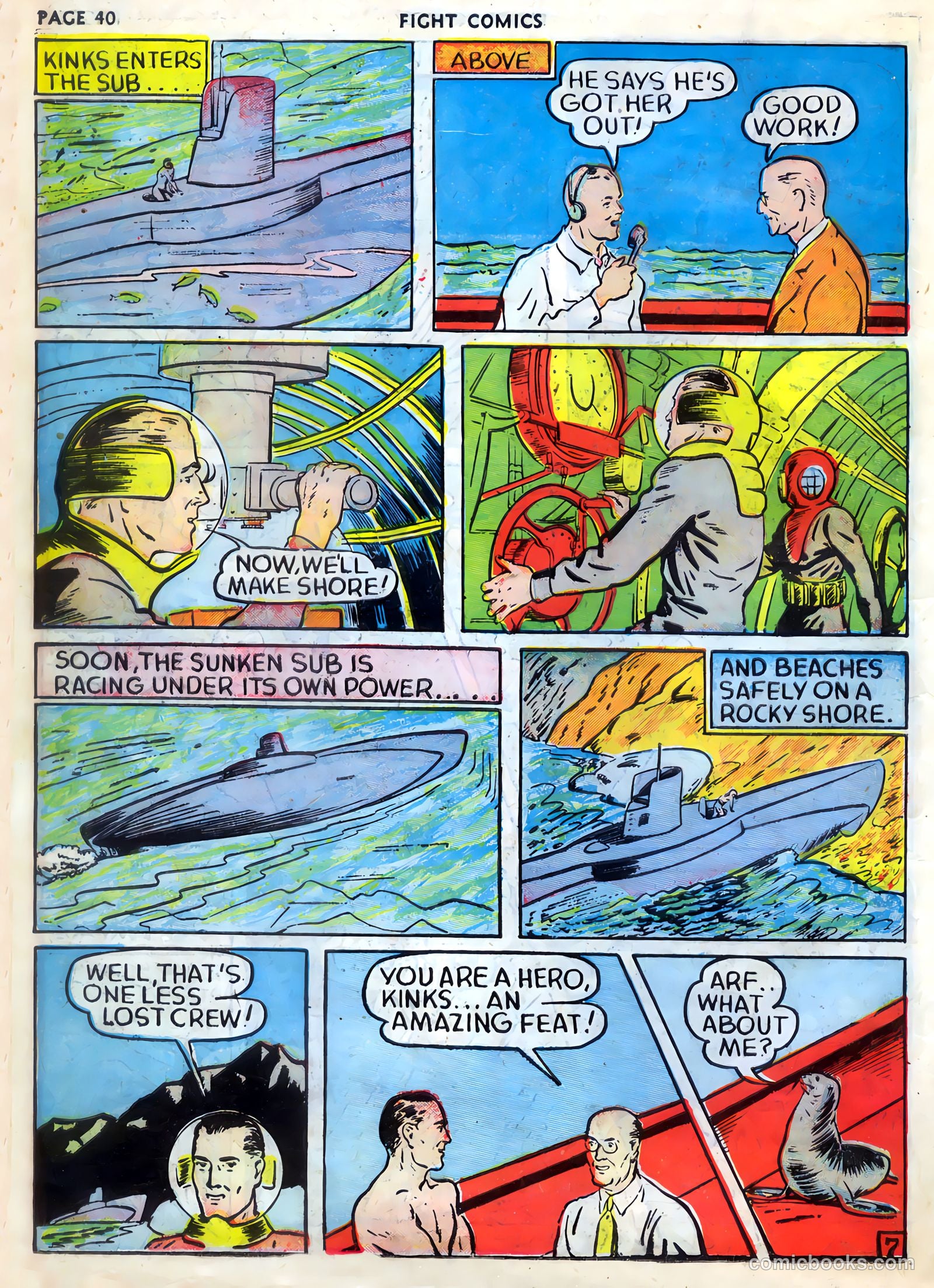 Fight Comics #9 — page 42 of 68