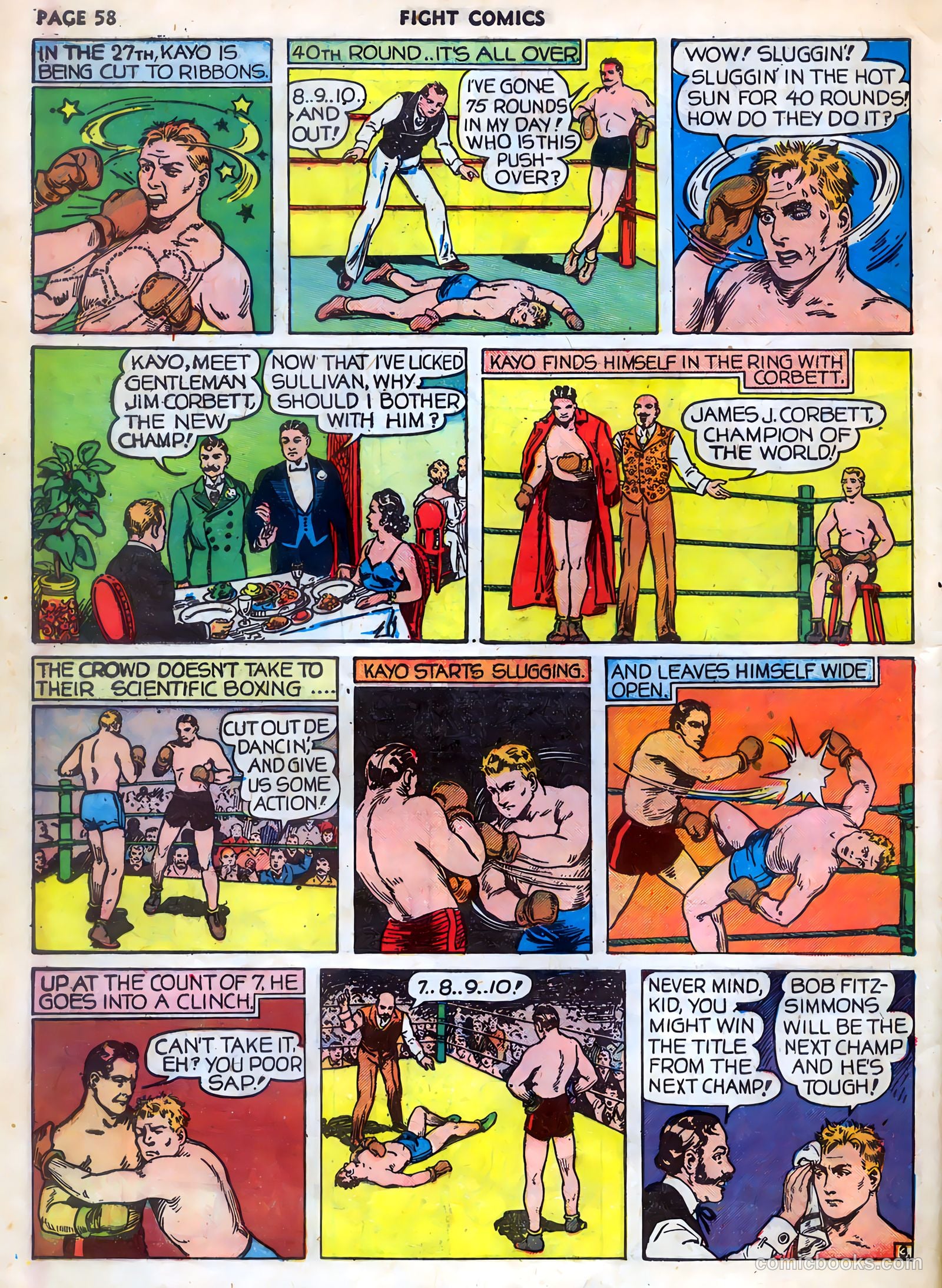 Fight Comics #9 — page 60 of 68
