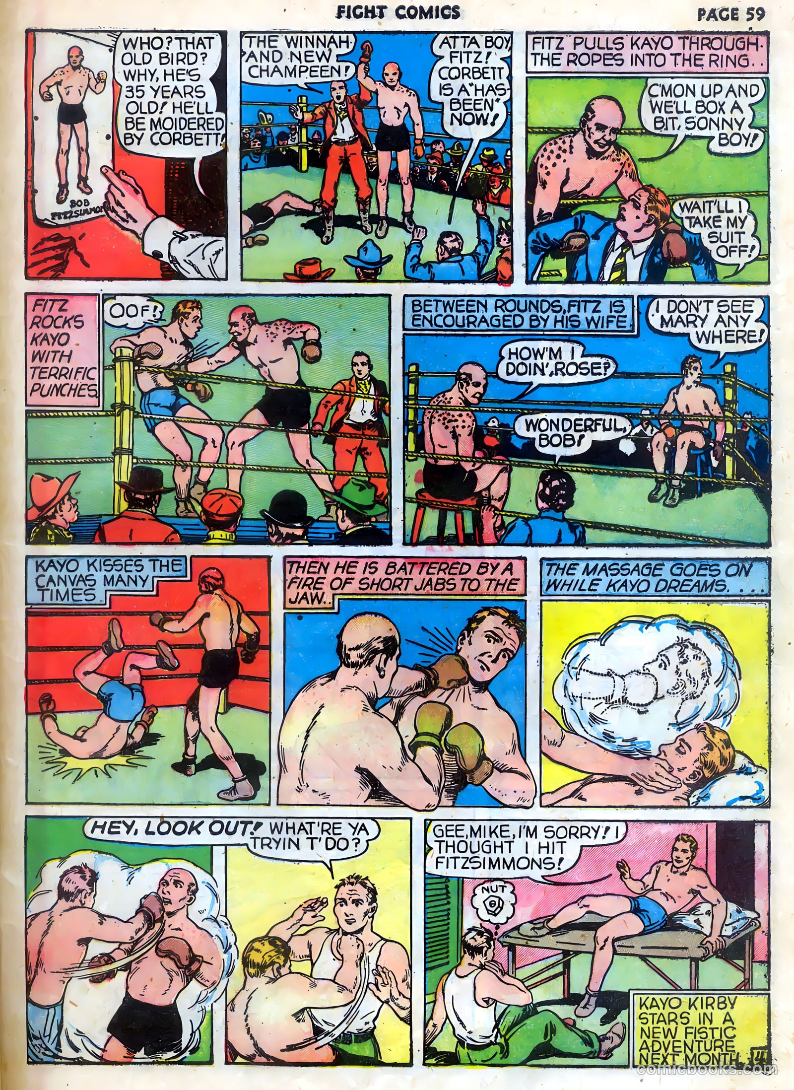 Fight Comics #9 — page 61 of 68