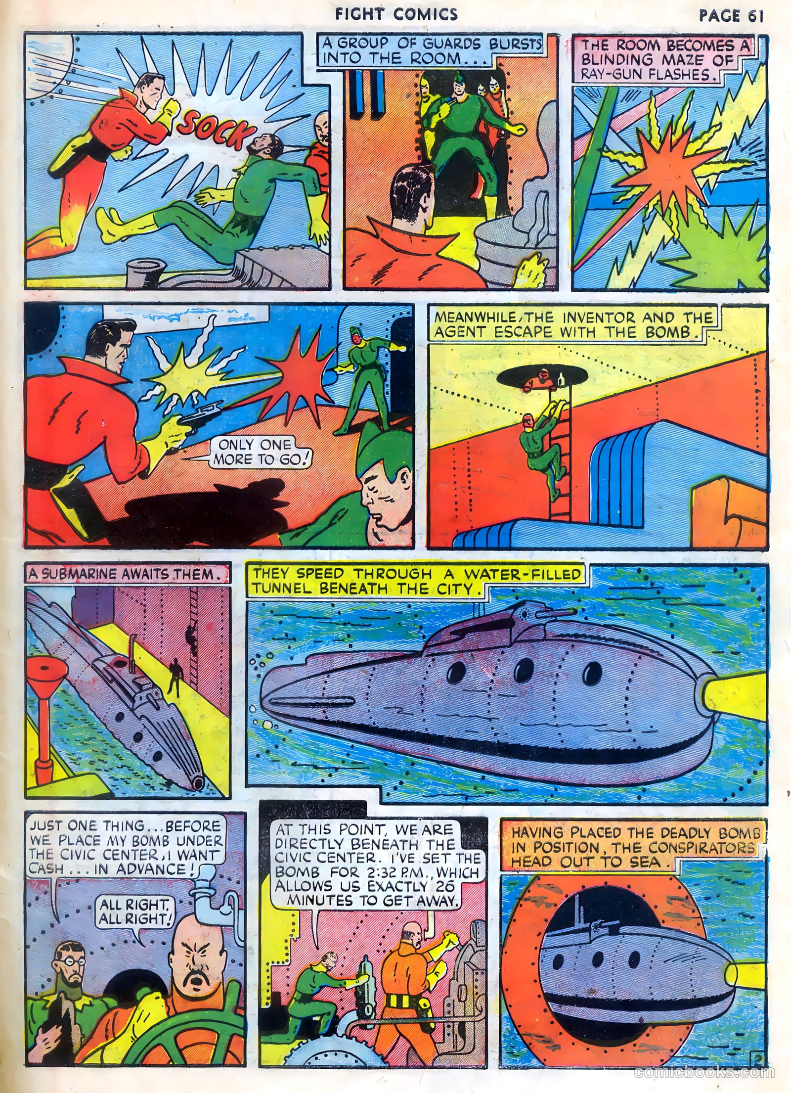 Fight Comics #9 — page 63 of 68