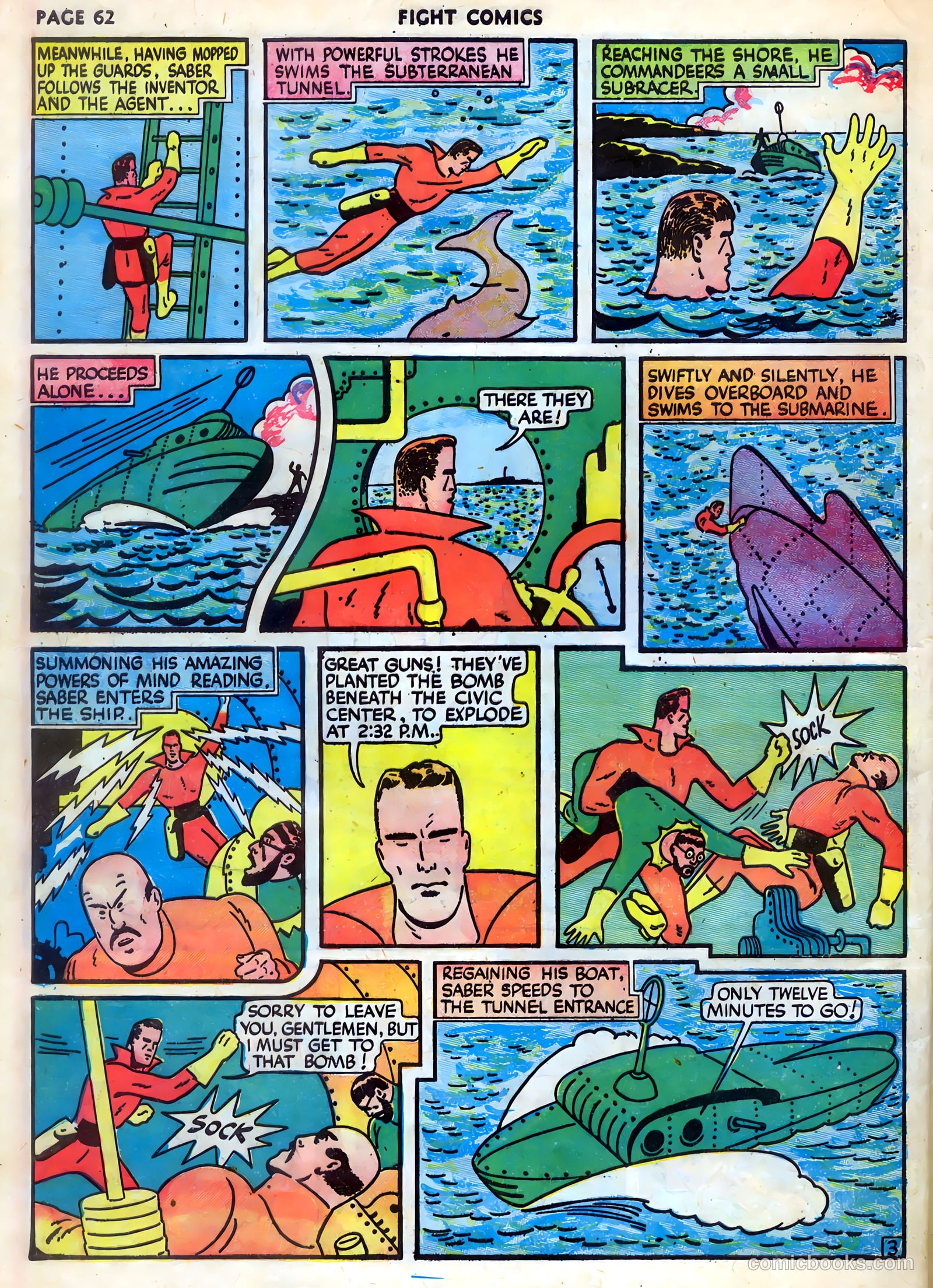 Fight Comics #9 — page 64 of 68