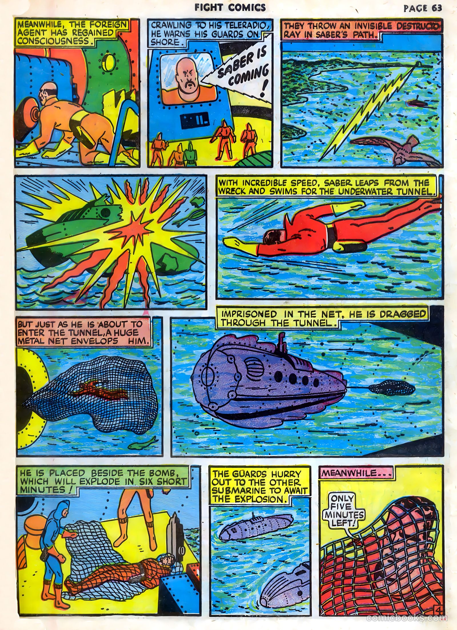 Fight Comics #9 — page 65 of 68