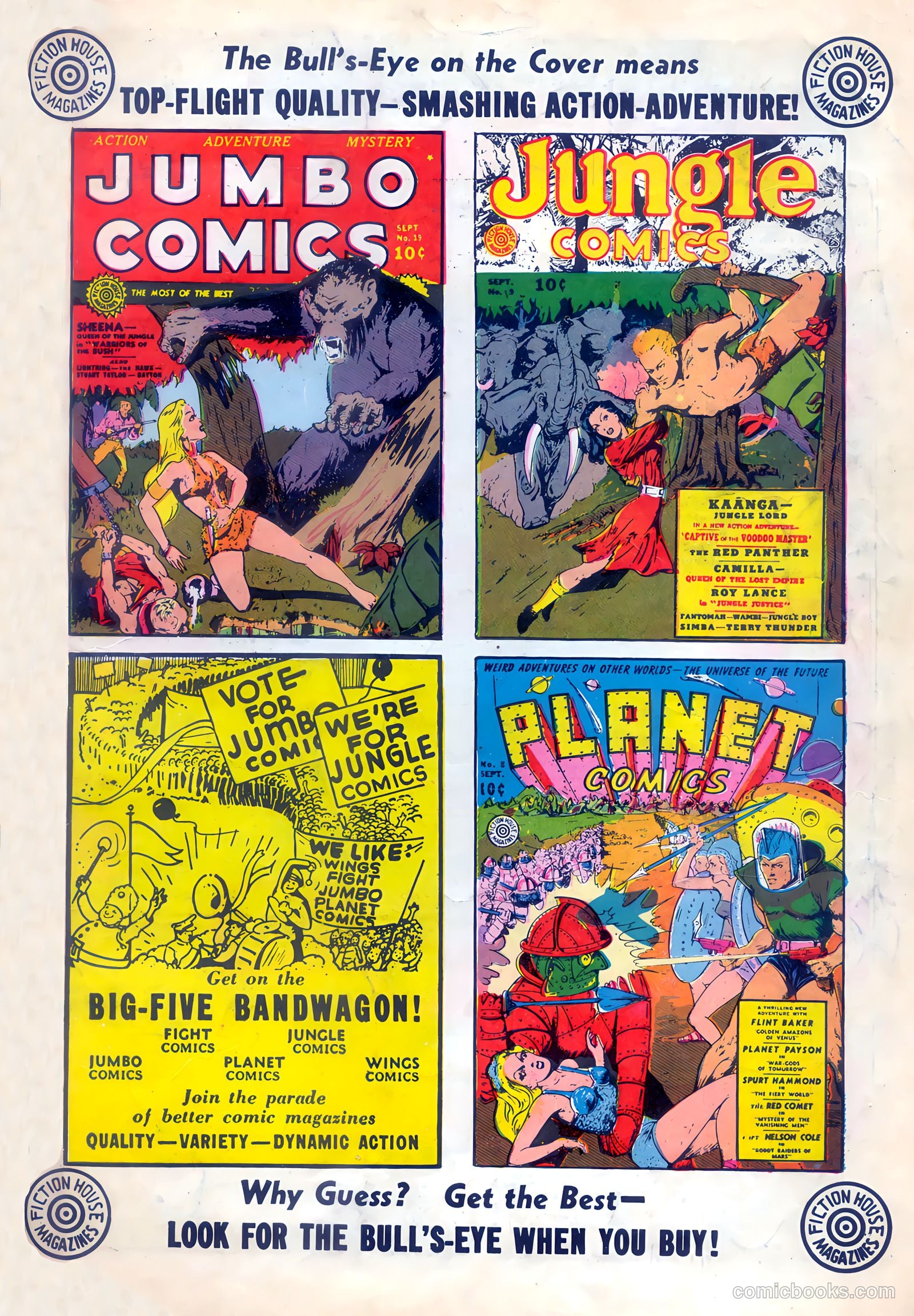 Fight Comics #9 — page 67 of 68