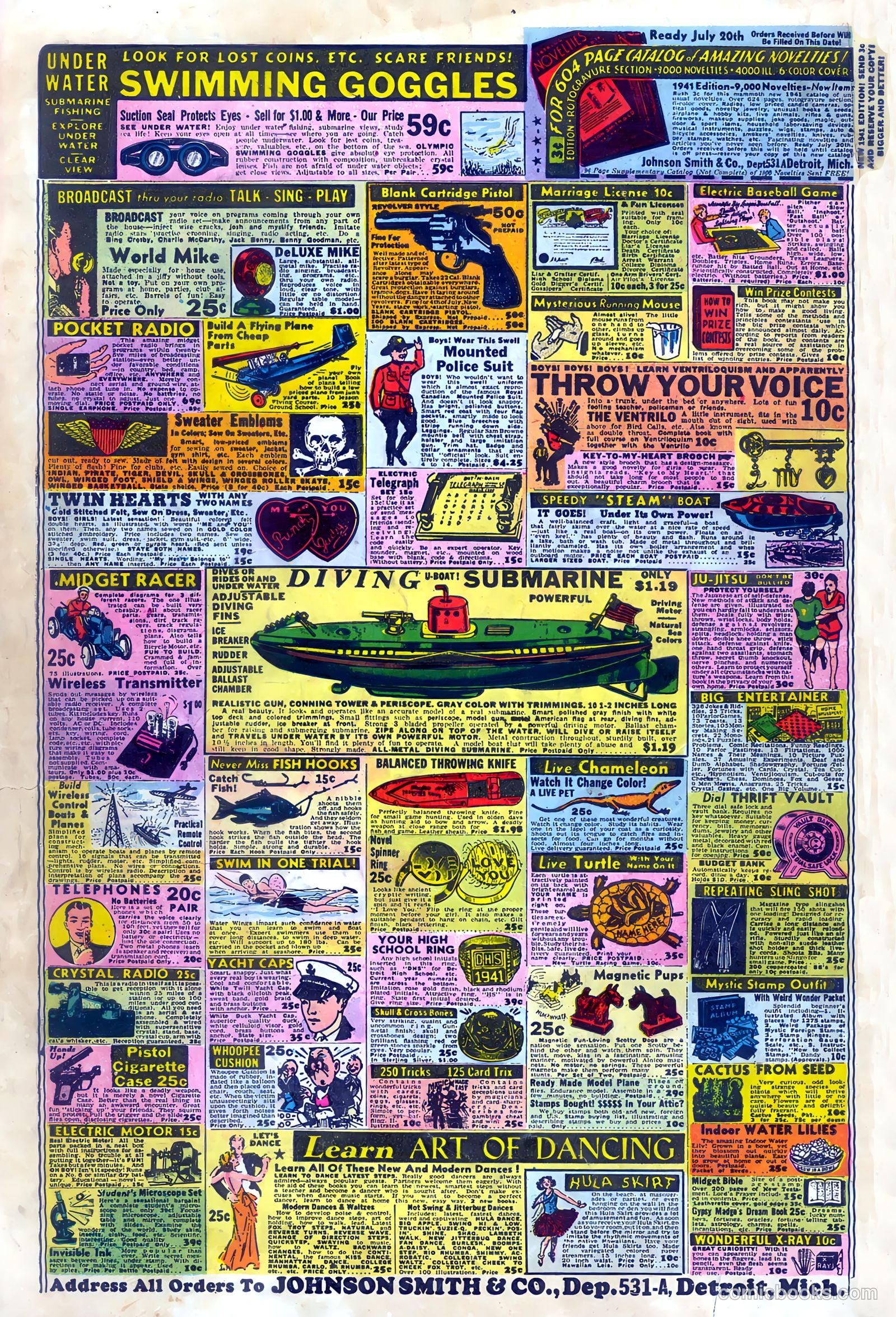 Fight Comics #9 — page 68 of 68