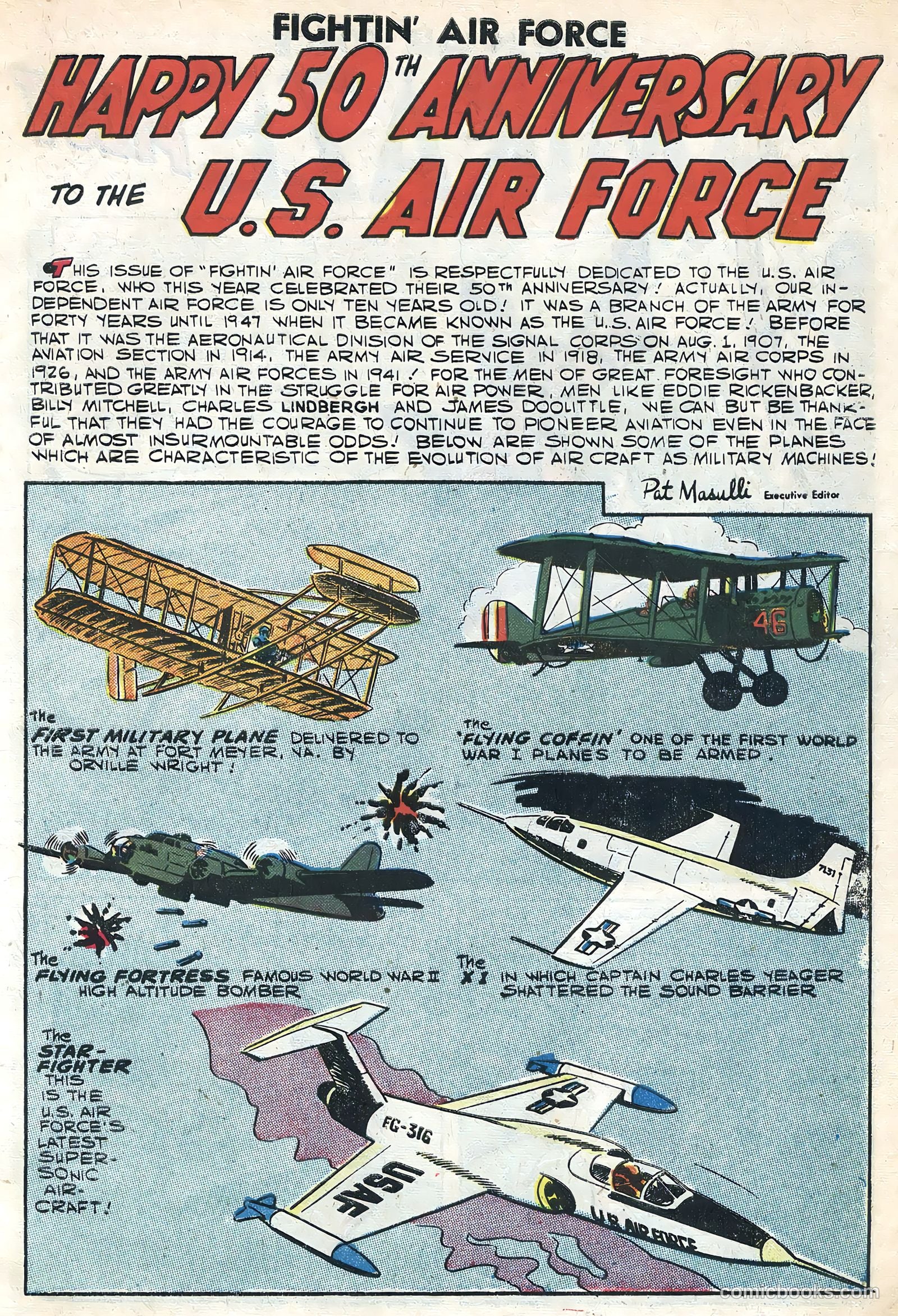 Fightin' Air Force #10 — page 3 of 36