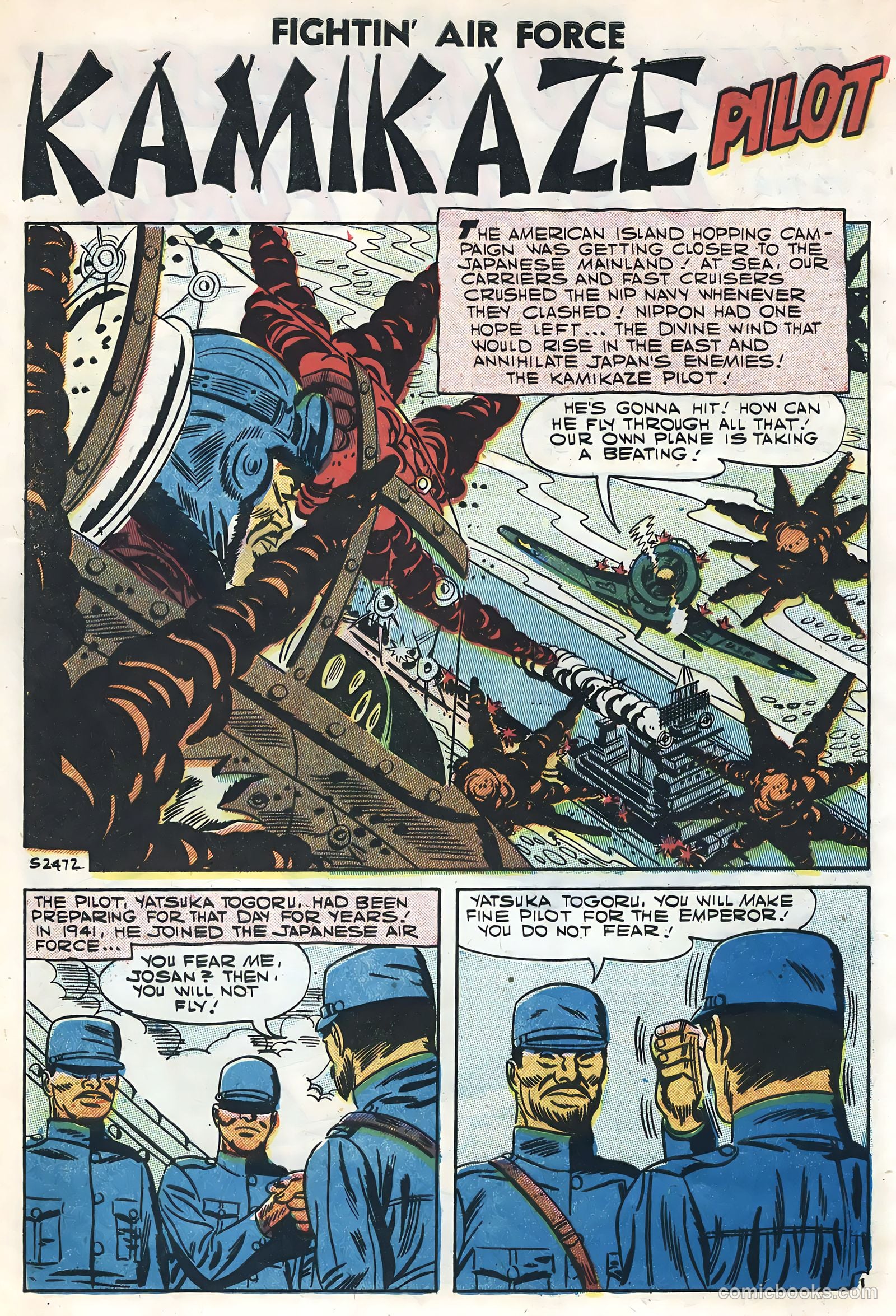Fightin' Air Force #10 — page 4 of 36
