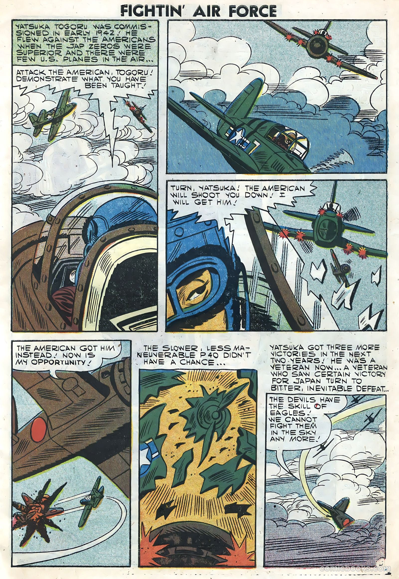 Fightin' Air Force #10 — page 7 of 36