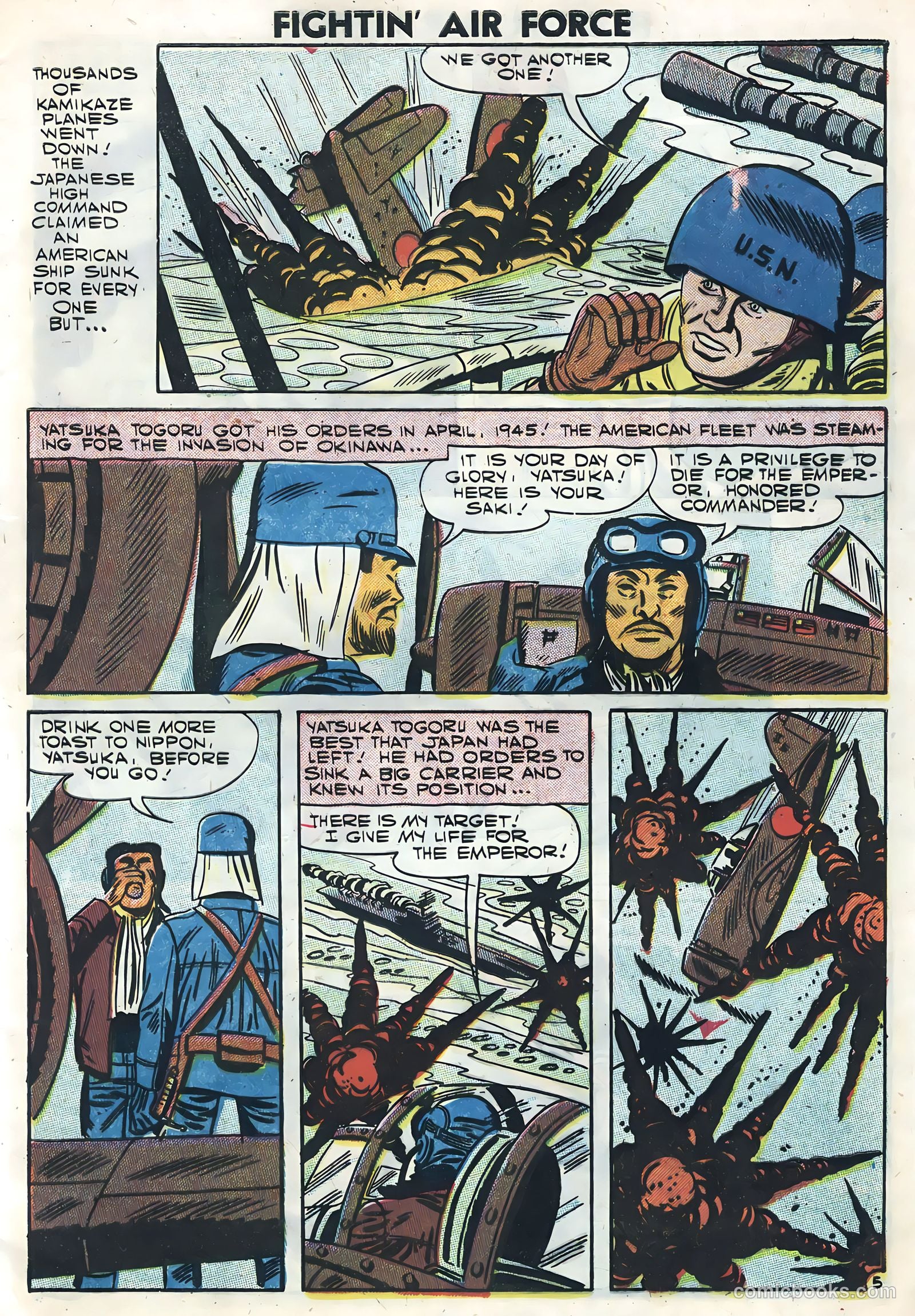 Fightin' Air Force #10 — page 9 of 36