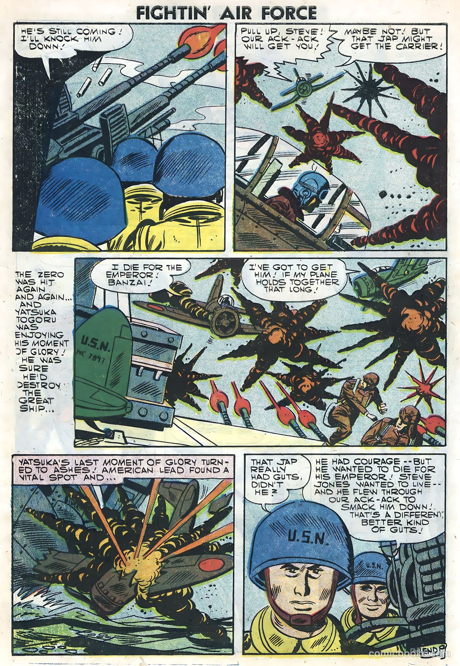 Fightin' Air Force #10 — page 10 of 36