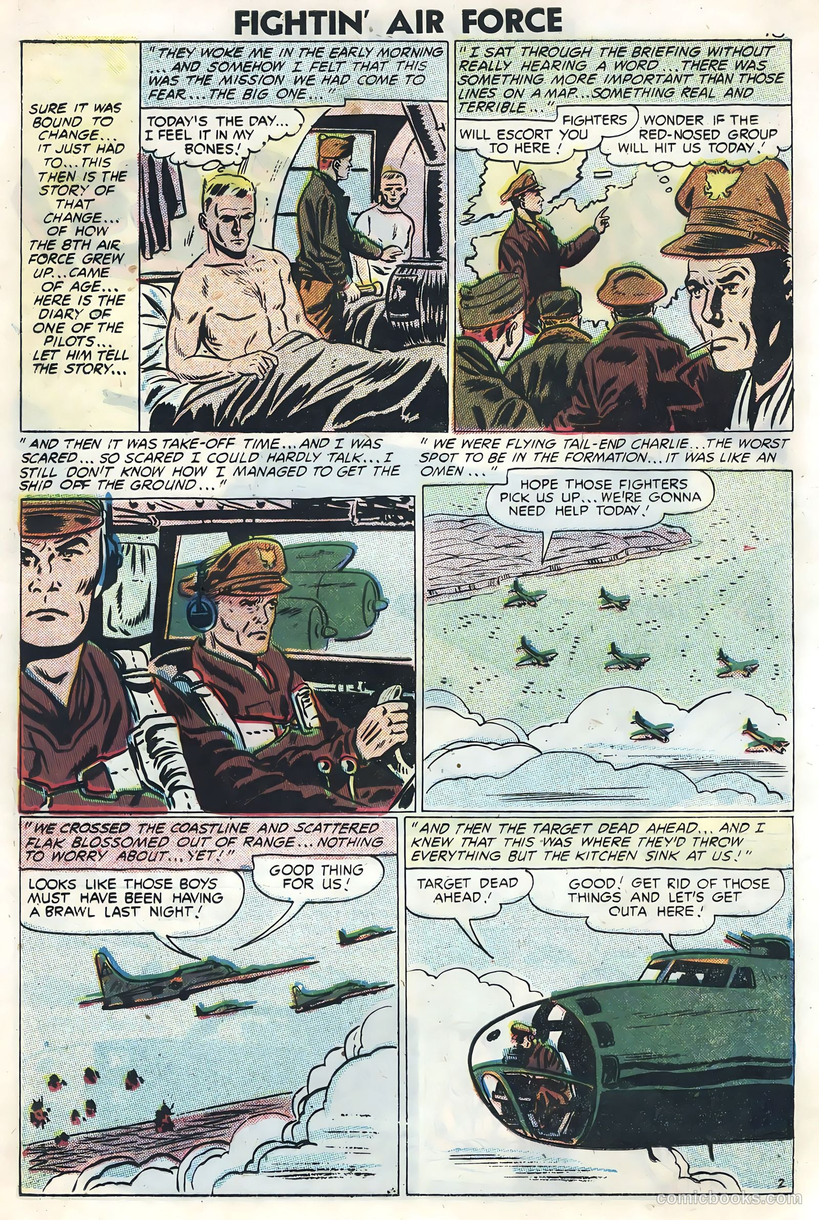 Fightin' Air Force #10 — page 12 of 36