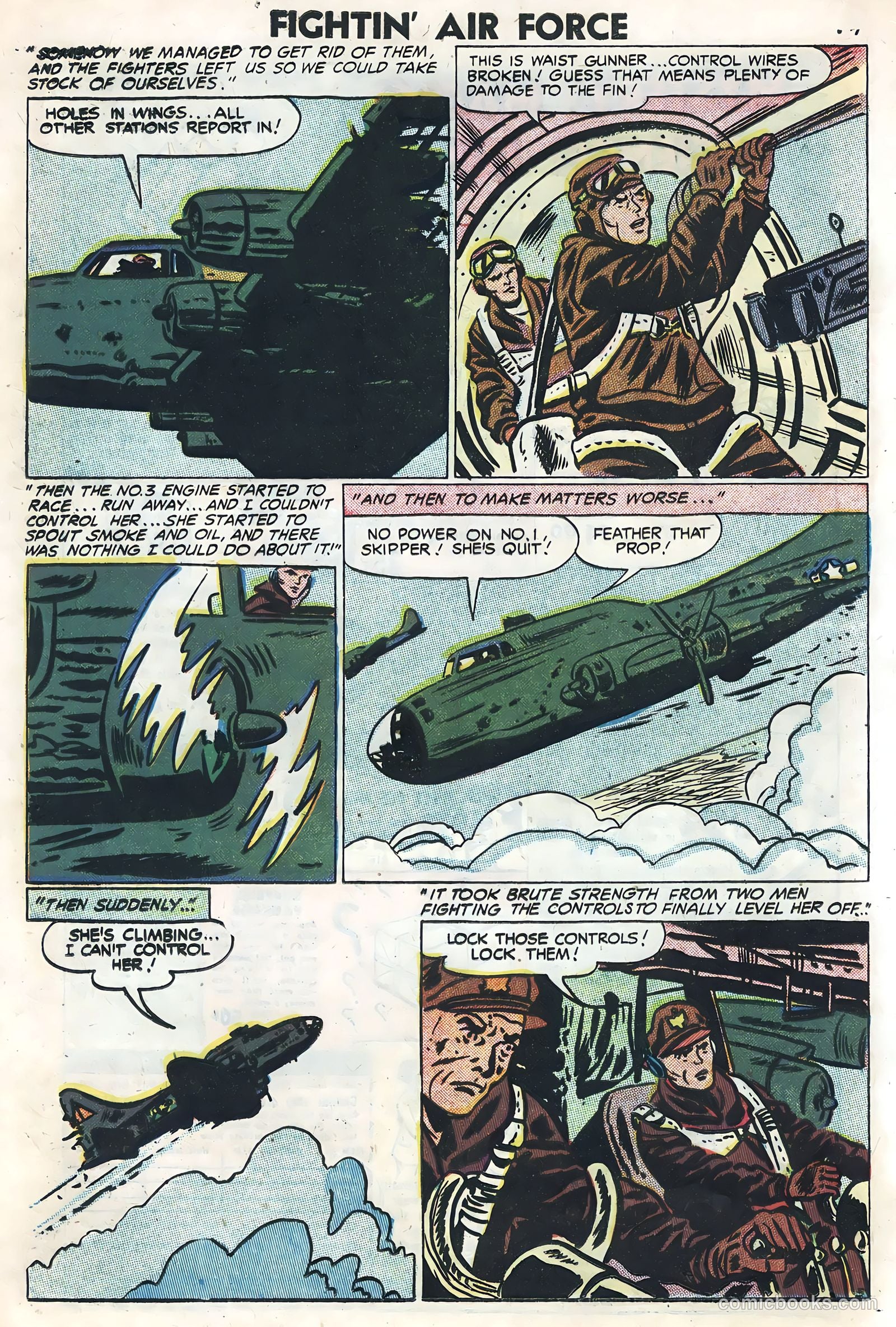 Fightin' Air Force #10 — page 16 of 36
