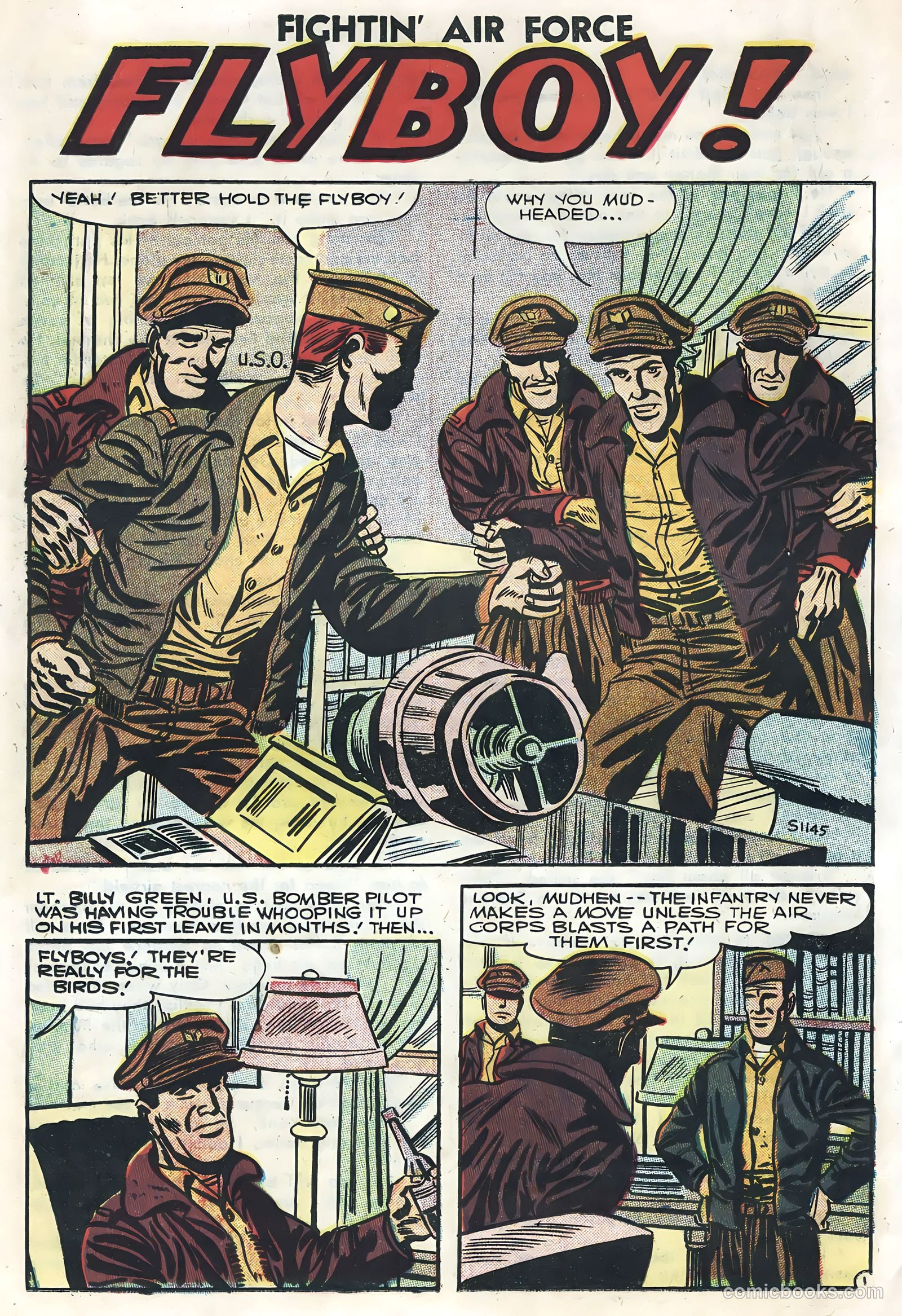 Fightin' Air Force #10 — page 20 of 36