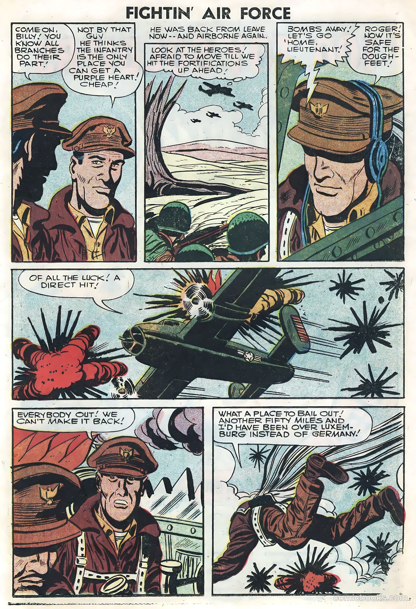 Fightin' Air Force #10 — page 21 of 36