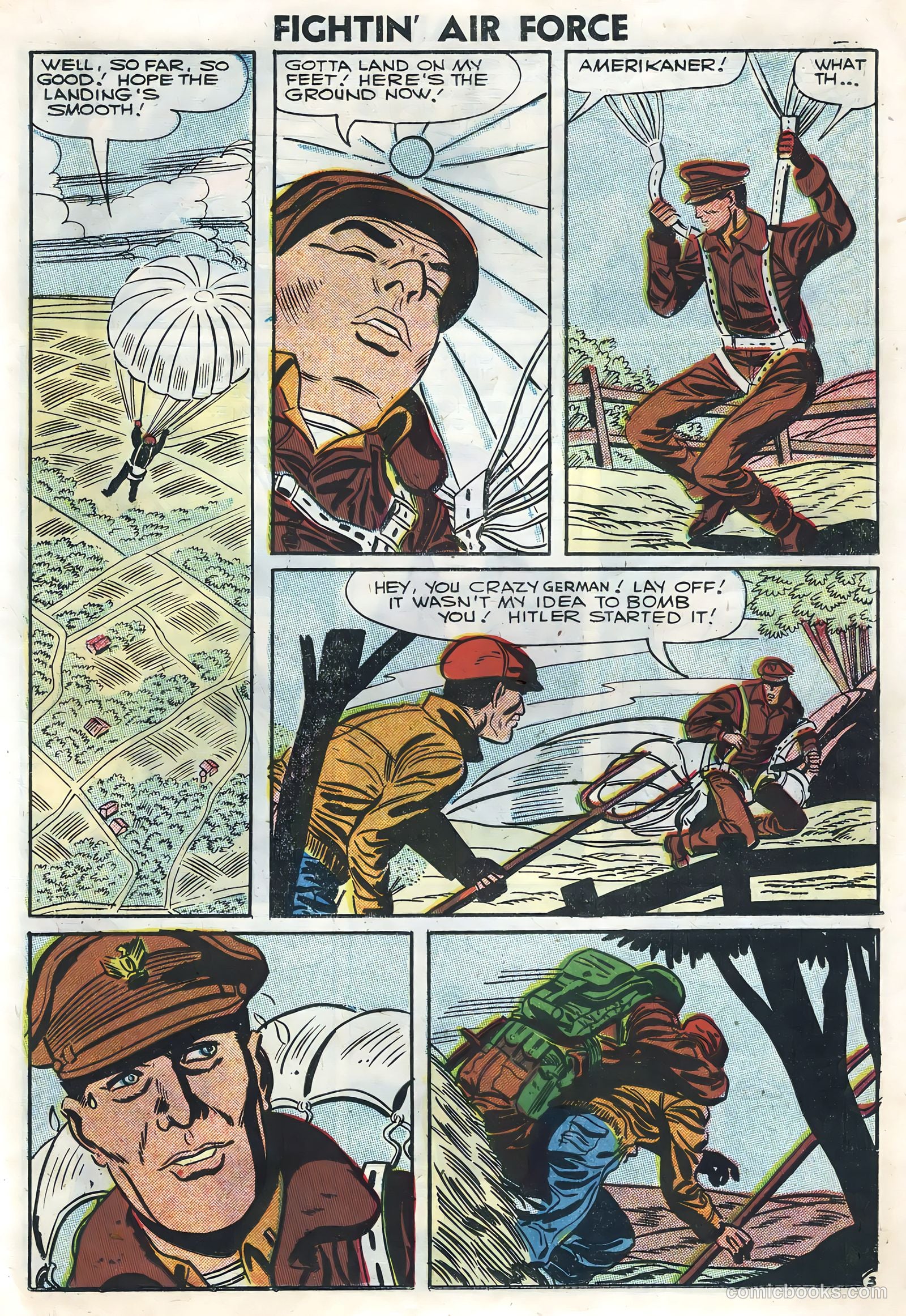 Fightin' Air Force #10 — page 23 of 36