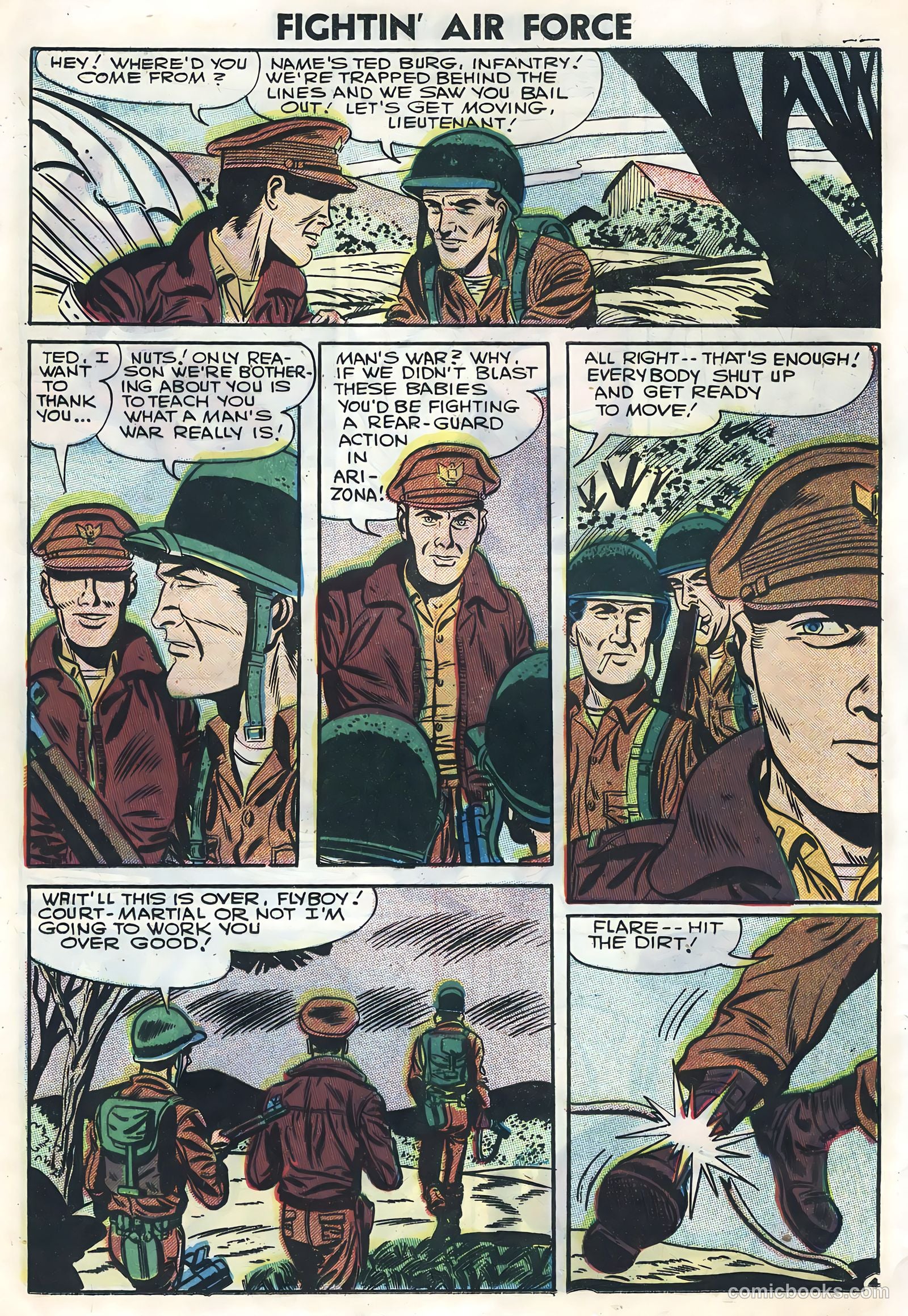 Fightin' Air Force #10 — page 24 of 36