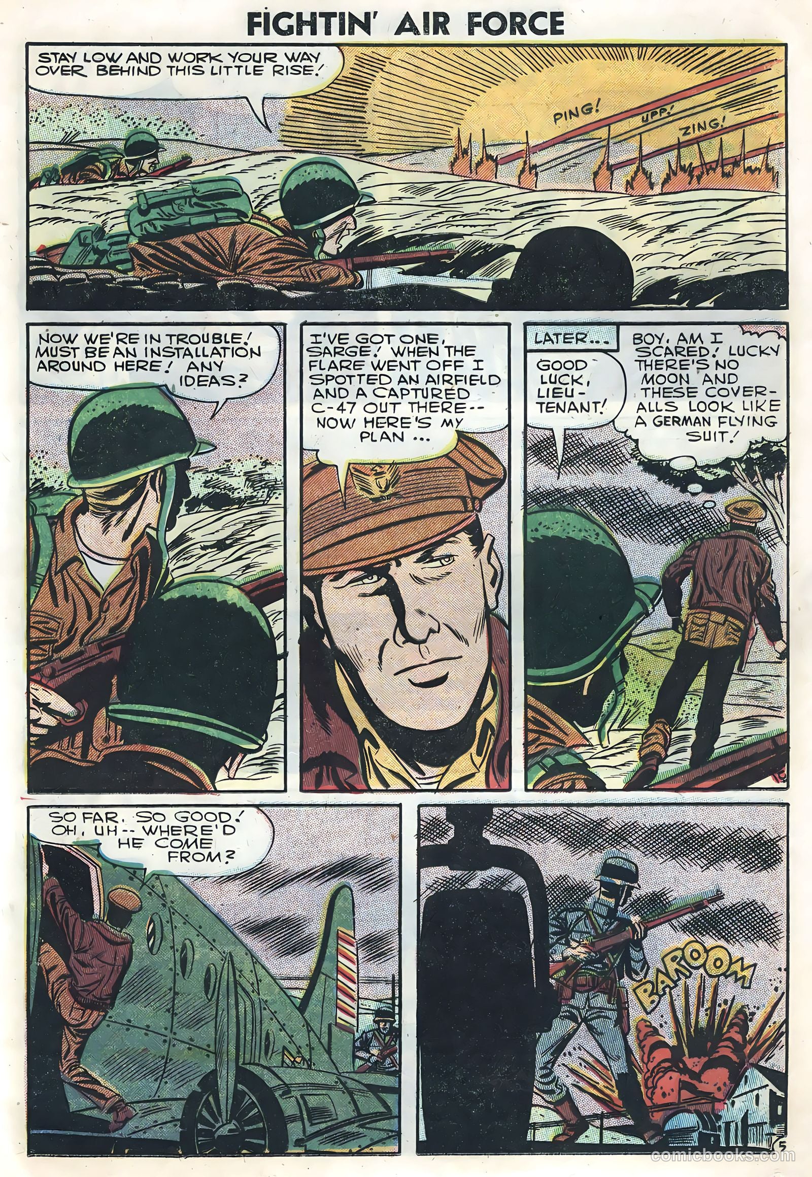 Fightin' Air Force #10 — page 25 of 36