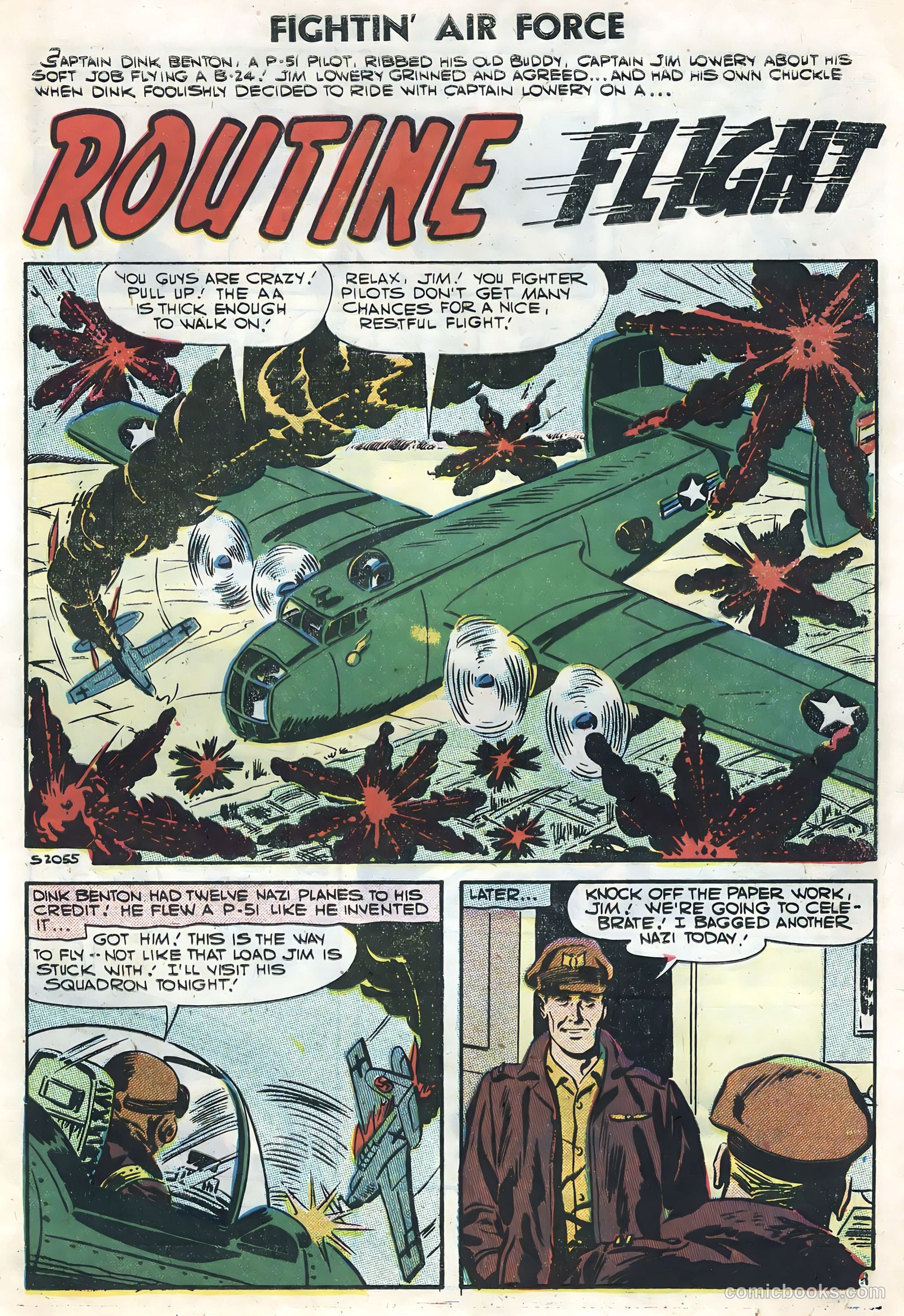 Fightin' Air Force #10 — page 27 of 36