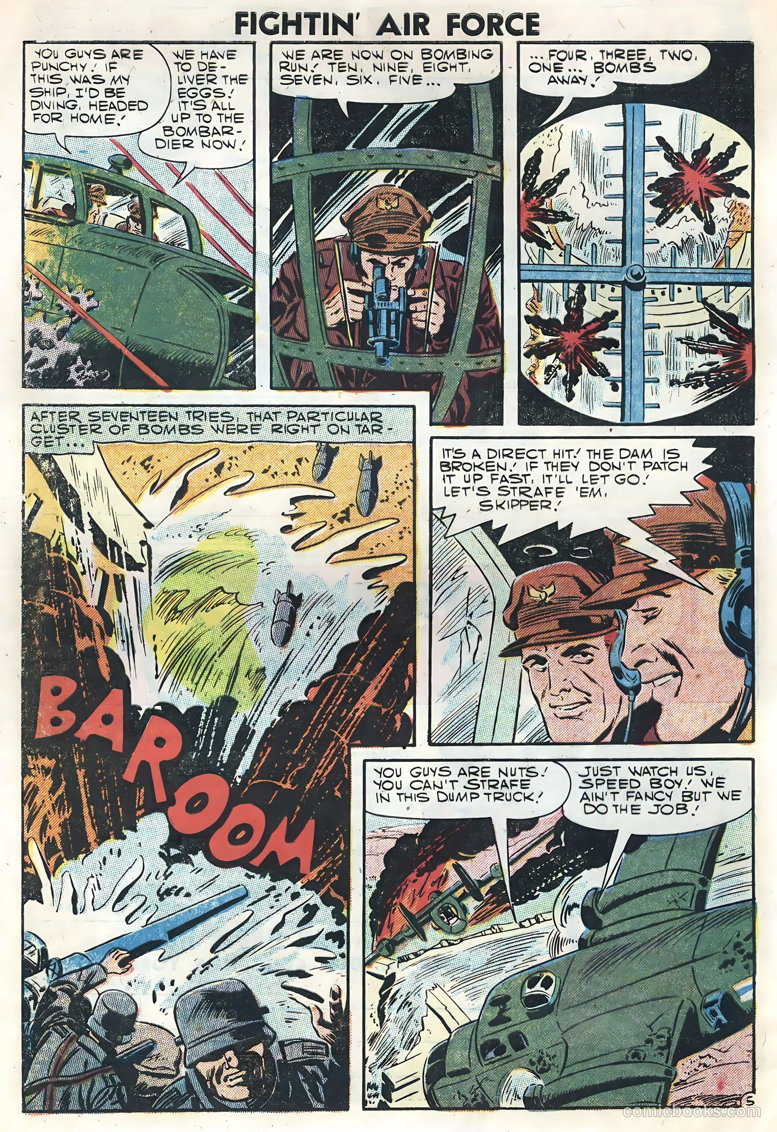 Fightin' Air Force #10 — page 32 of 36