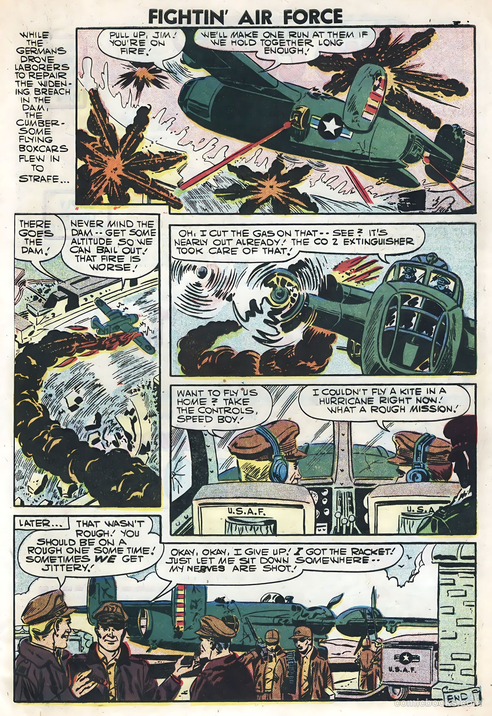 Fightin' Air Force #10 — page 33 of 36