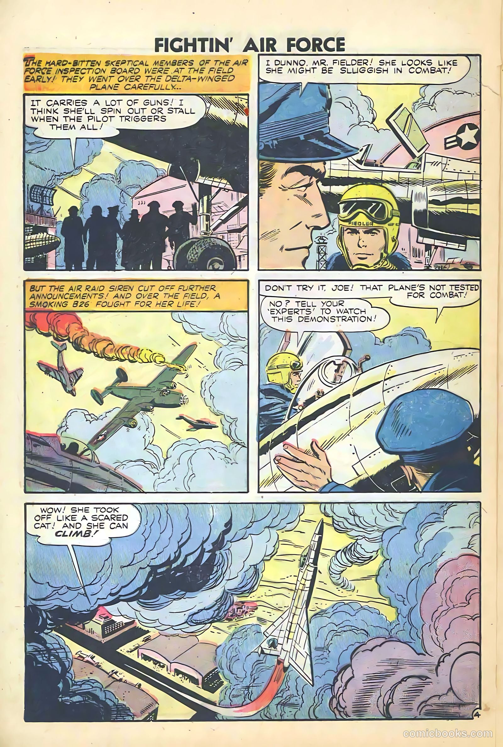 Fightin' Air Force #11 — page 6 of 66
