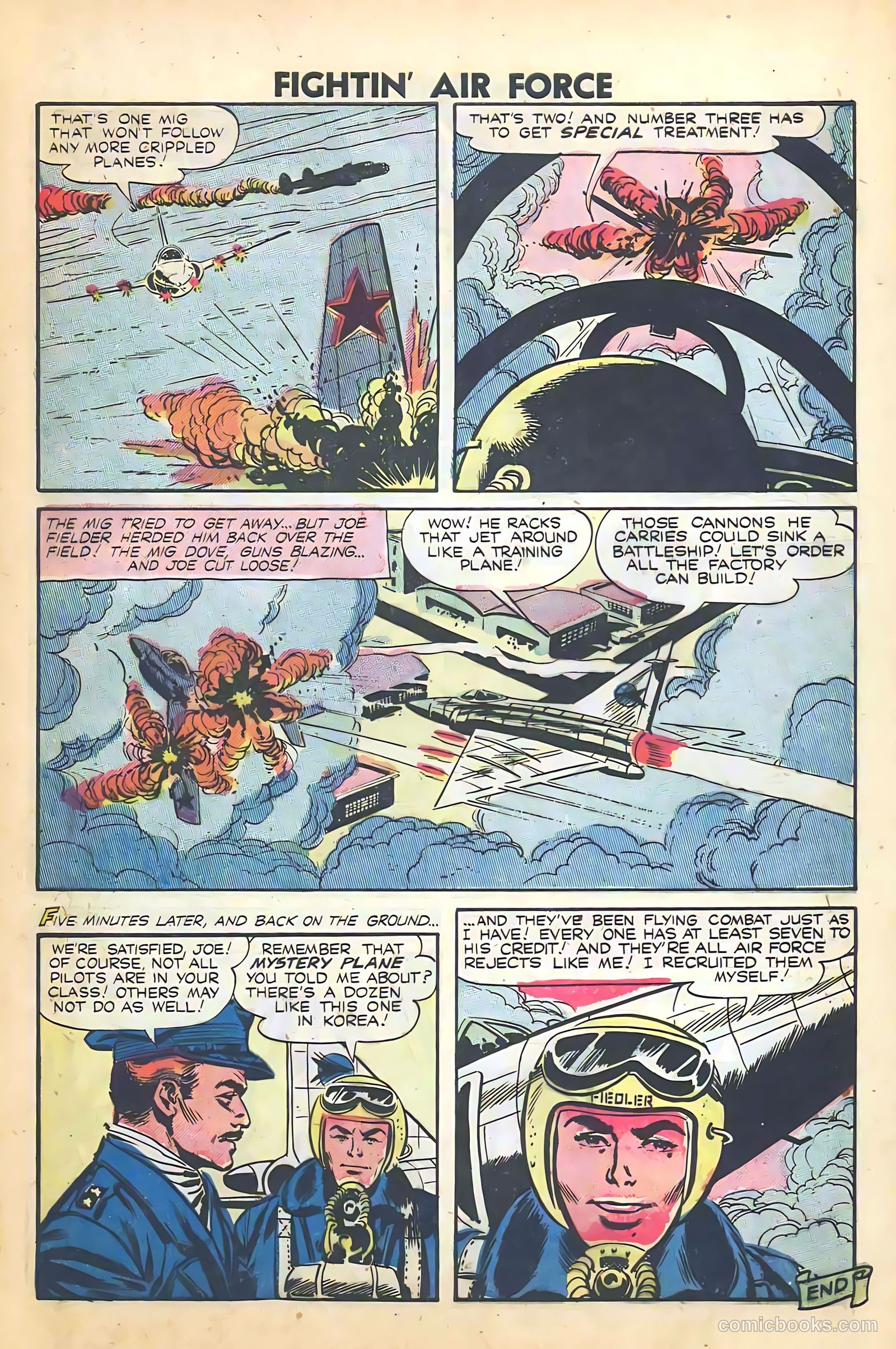 Fightin' Air Force #11 — page 7 of 66