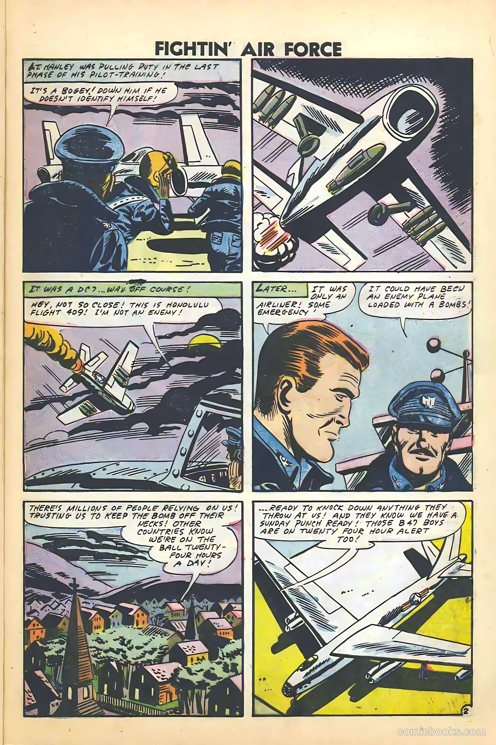 Fightin' Air Force #11 — page 9 of 66