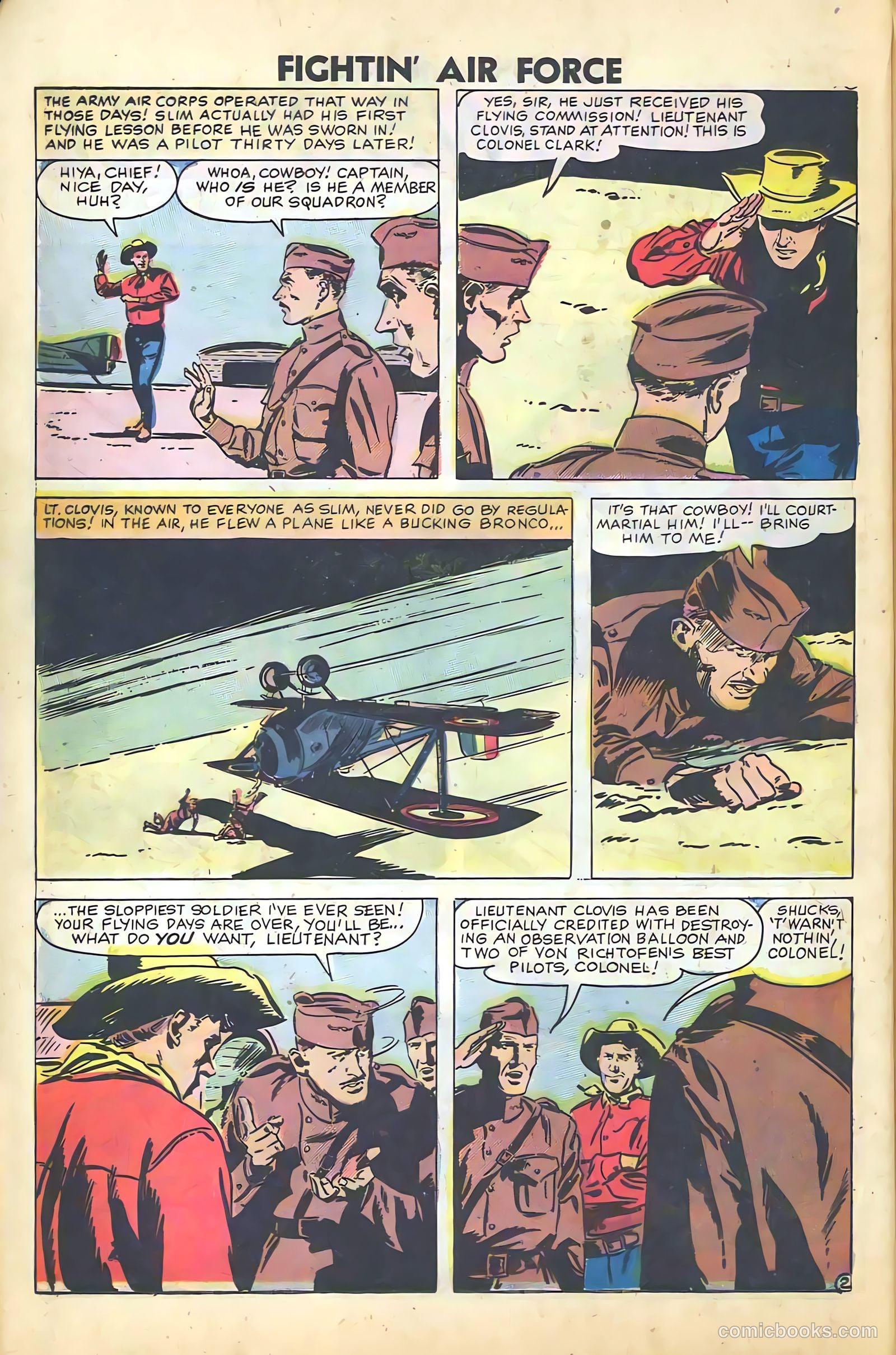 Fightin' Air Force #11 — page 30 of 66