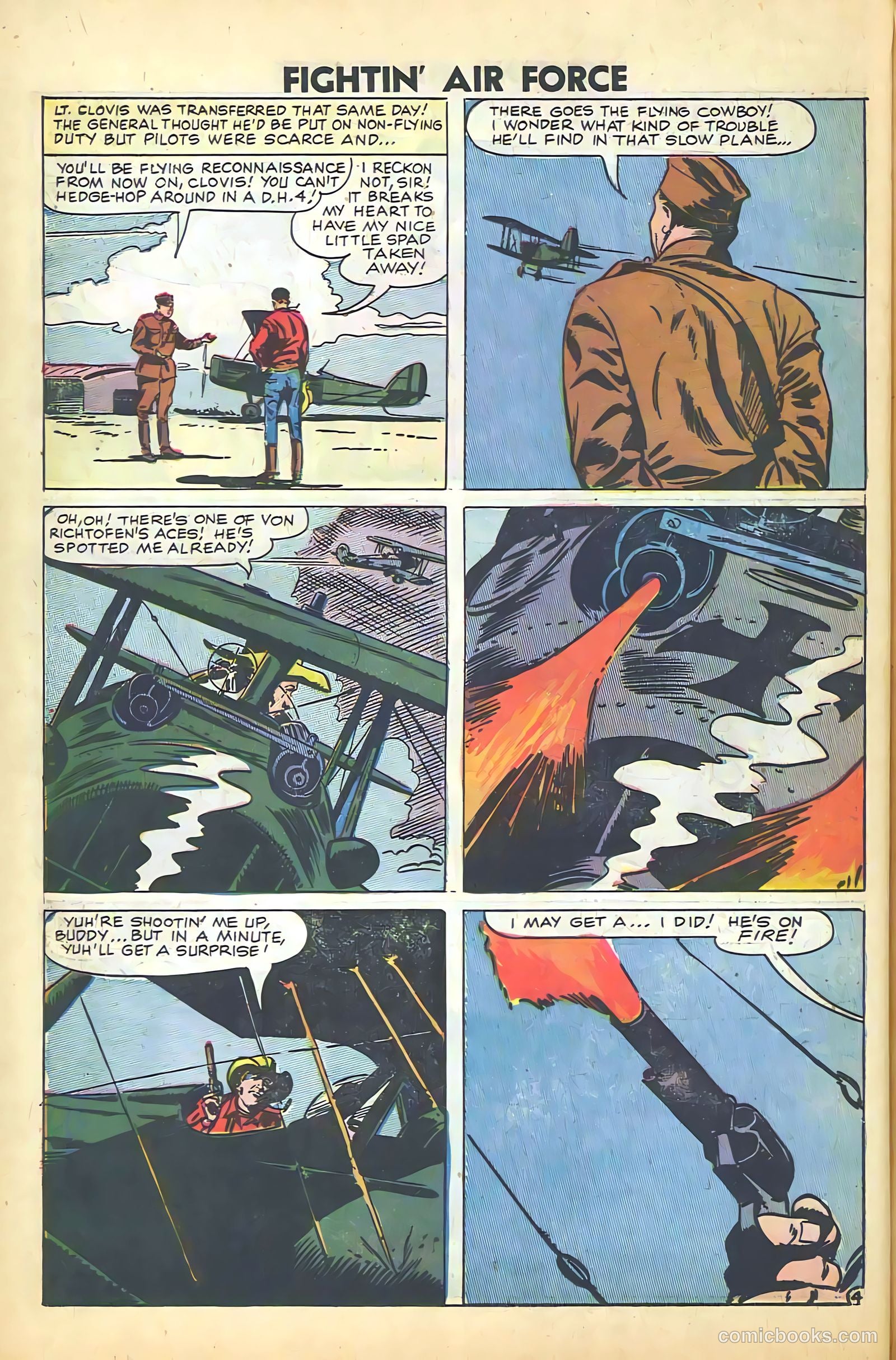 Fightin' Air Force #11 — page 32 of 66